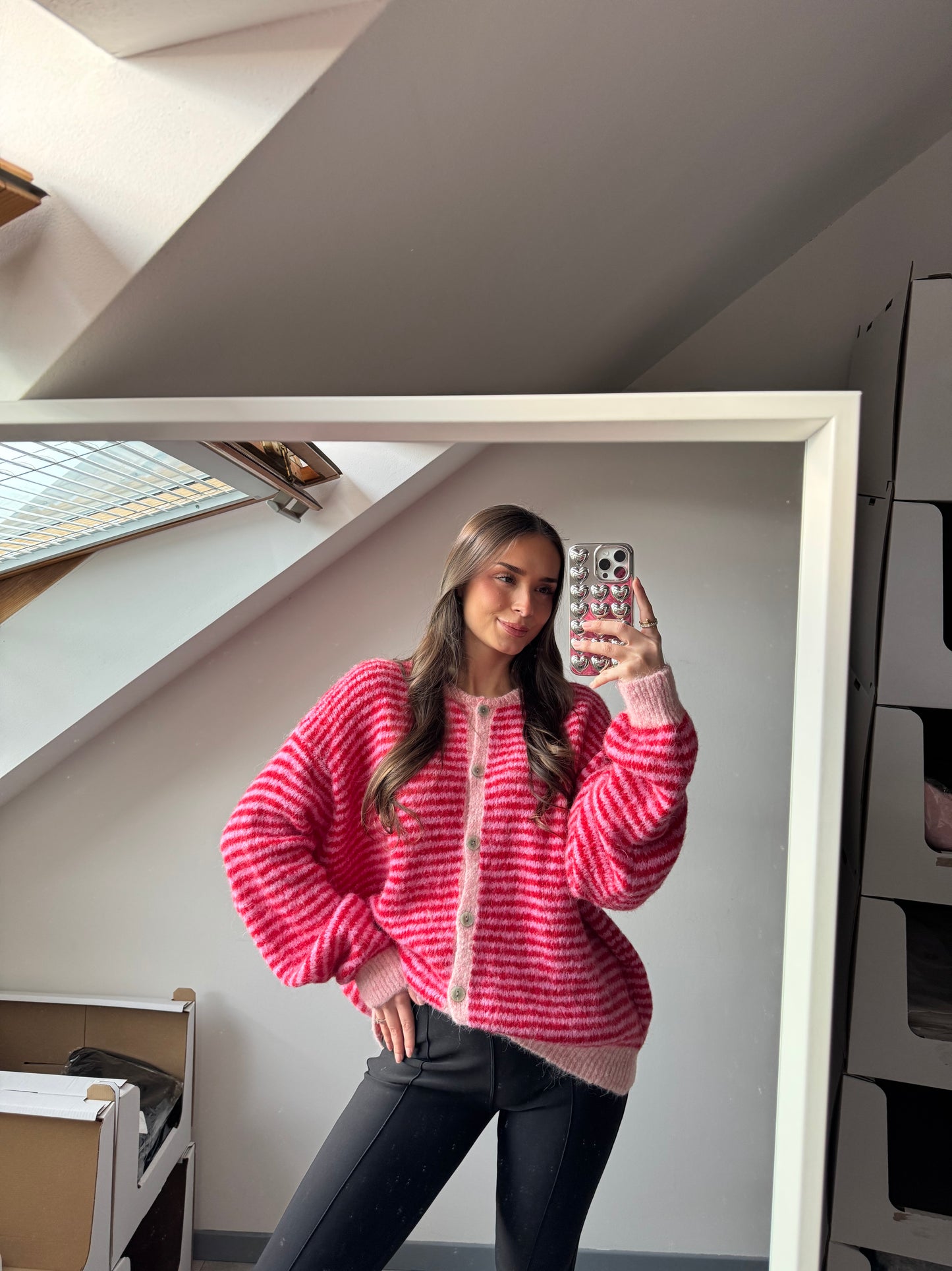 Oversize Cardi - Stripes