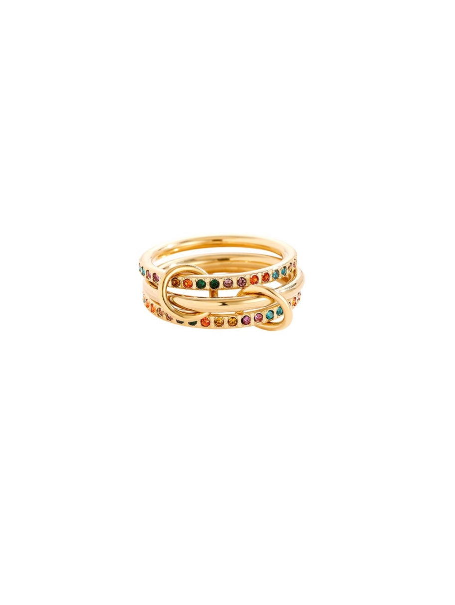 Stack Ring - Rainbow Promise