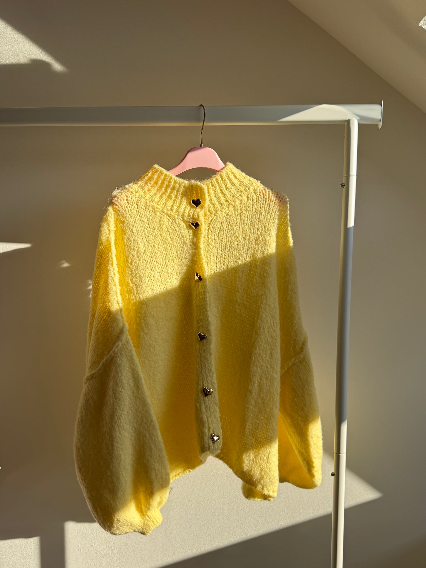 Cardigan Knopfherz
