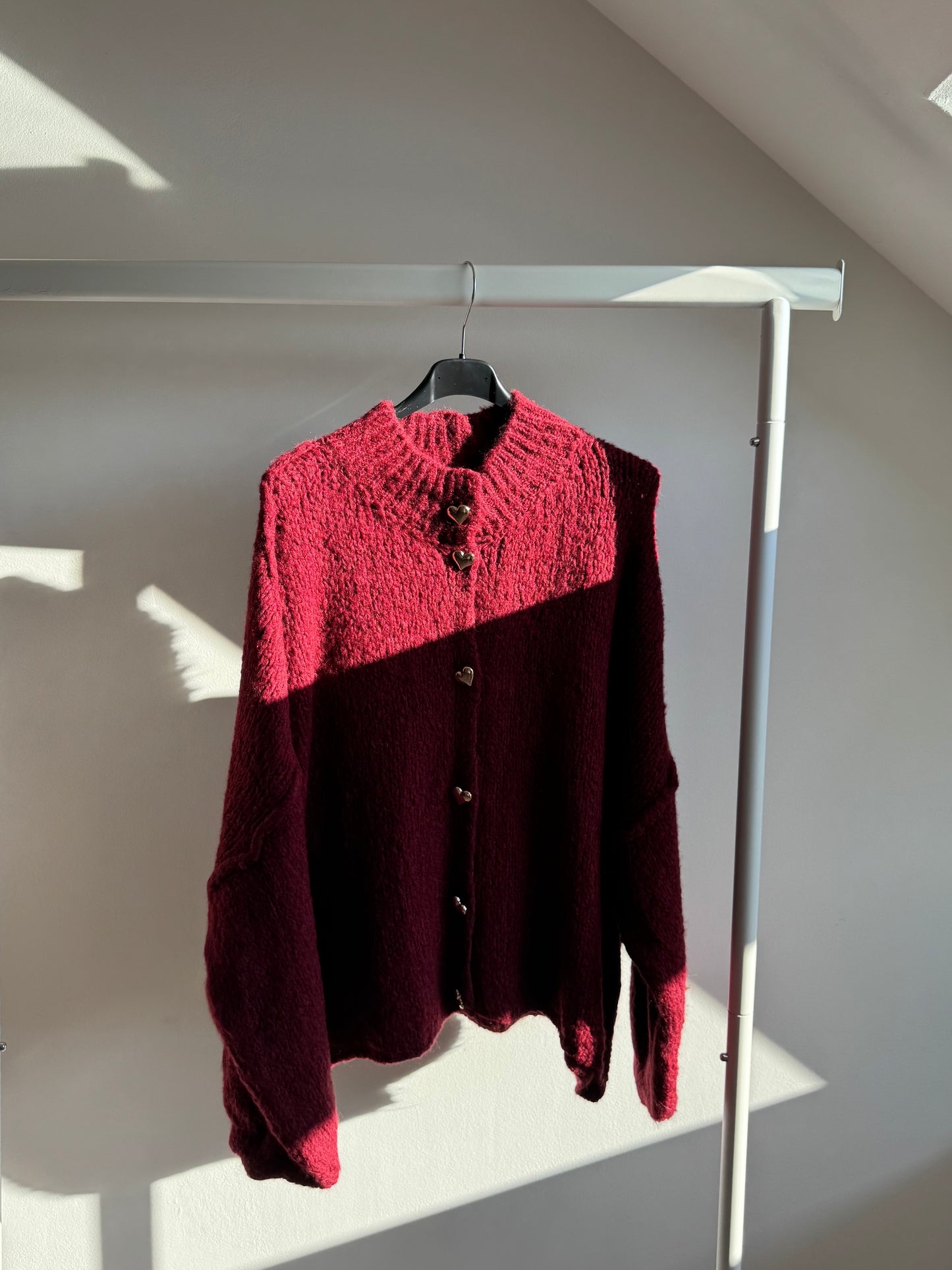 Cardigan Knopfherz
