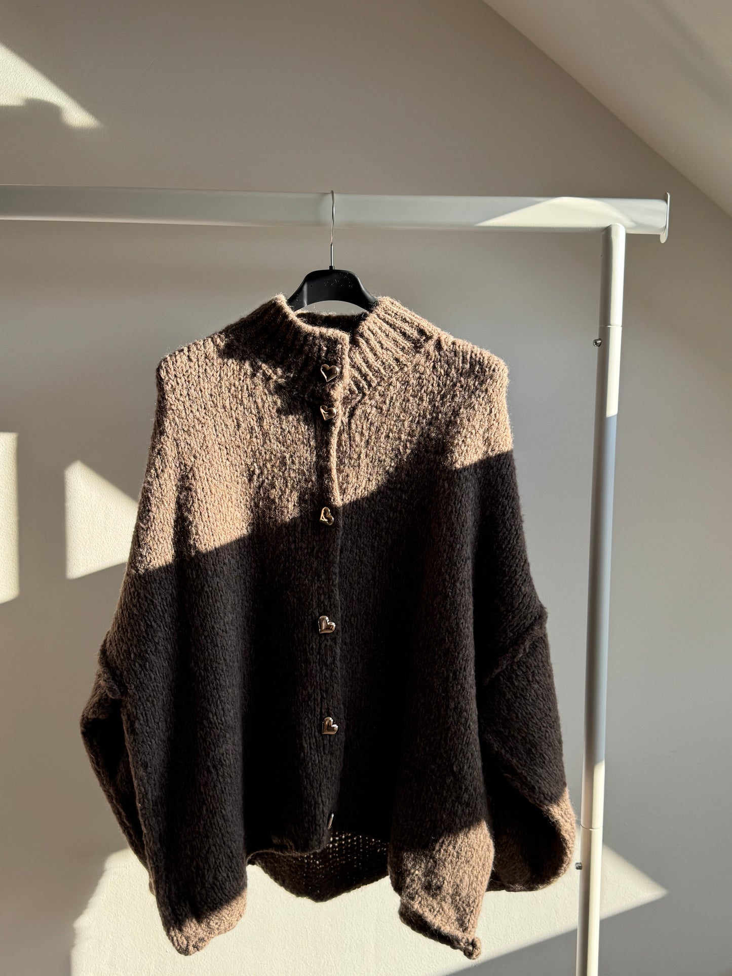 Cardigan Knopfherz
