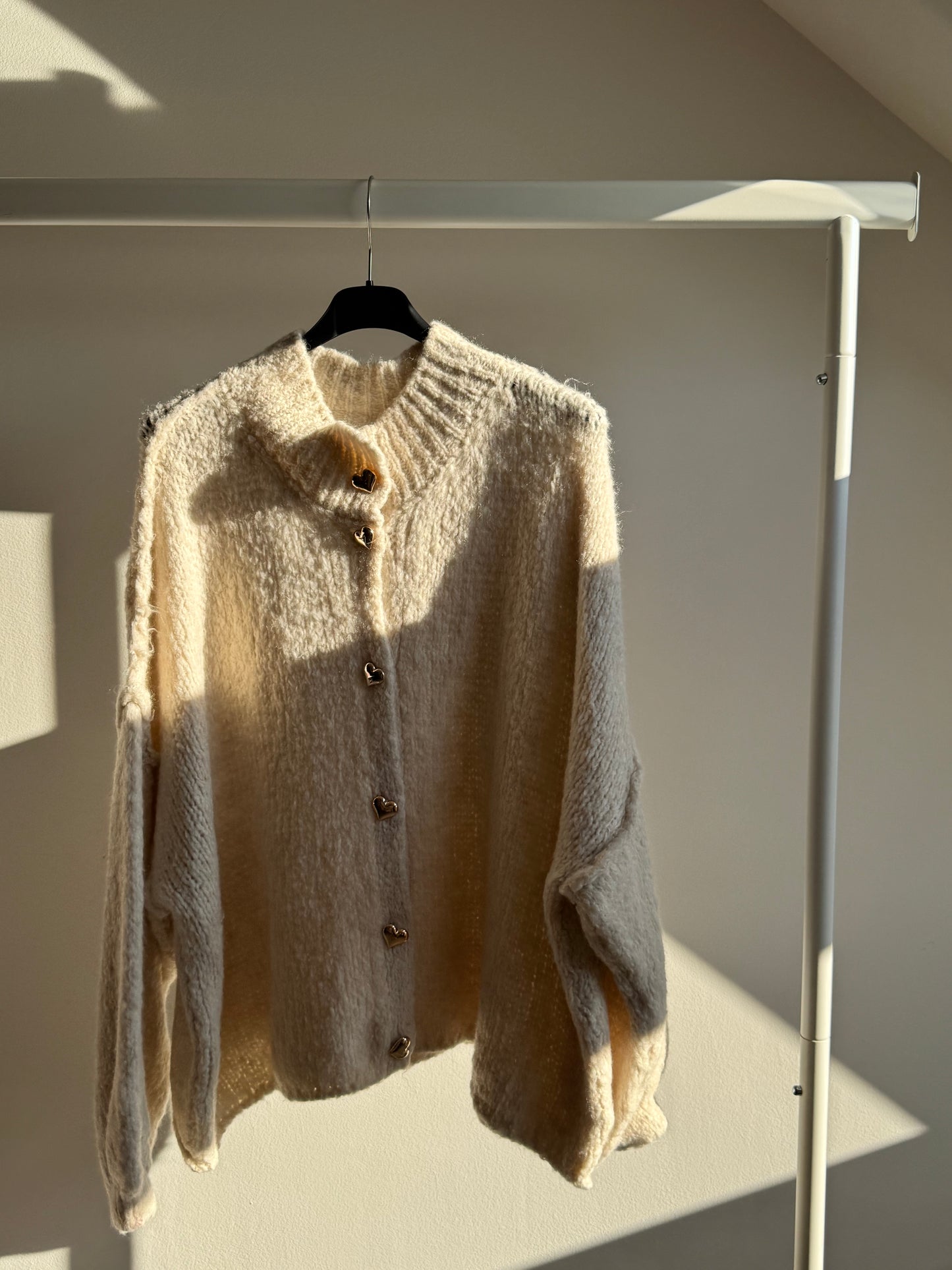 Cardigan Knopfherz
