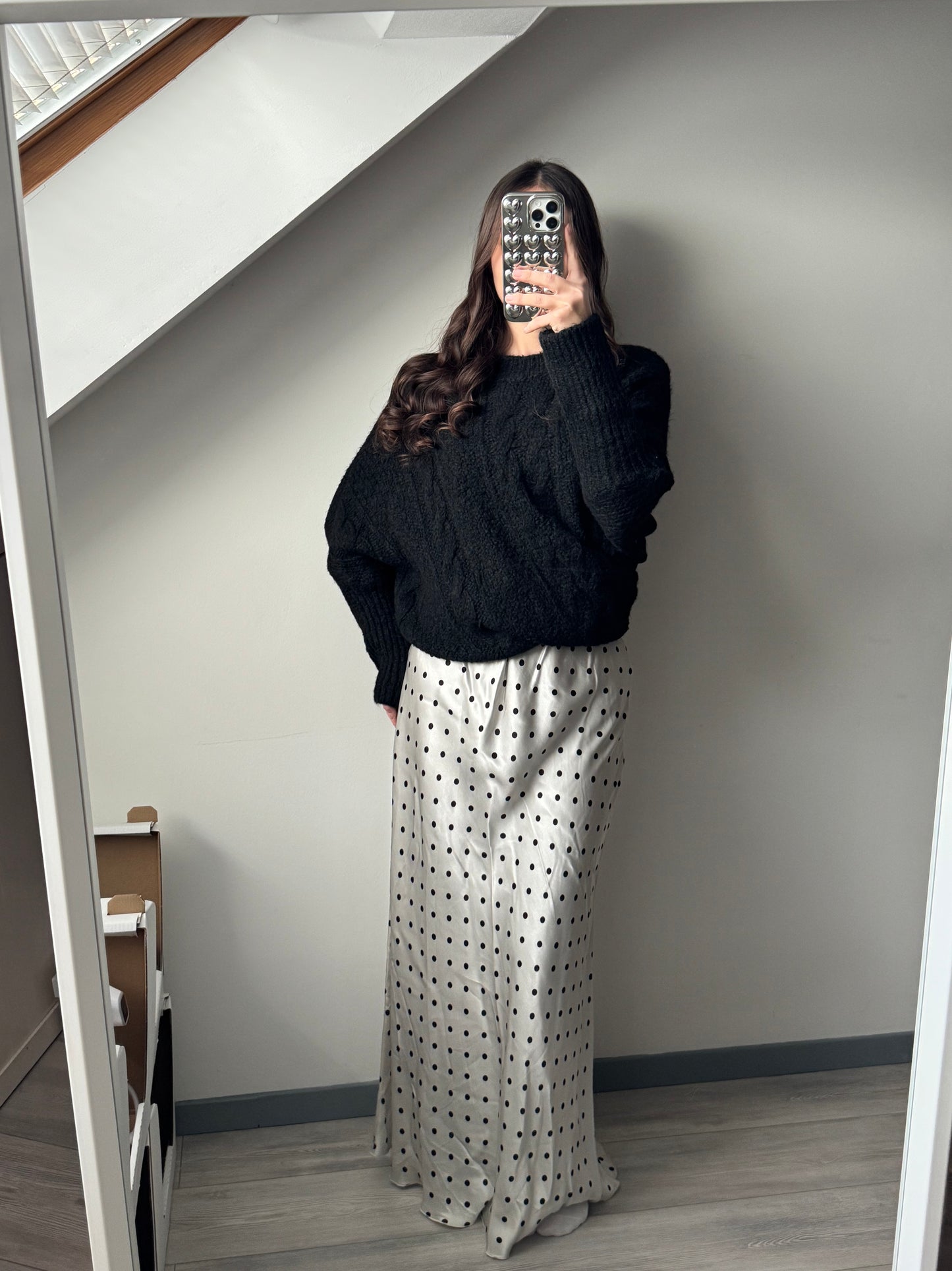 Satin Rock Polka Dot