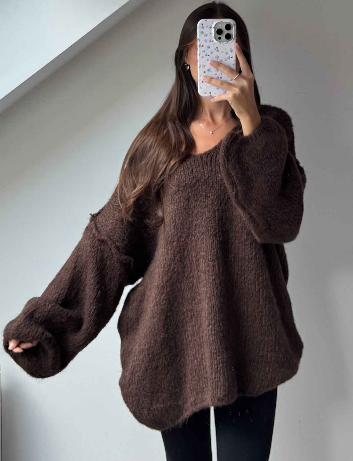 Pullover mit V-Ausschnitt