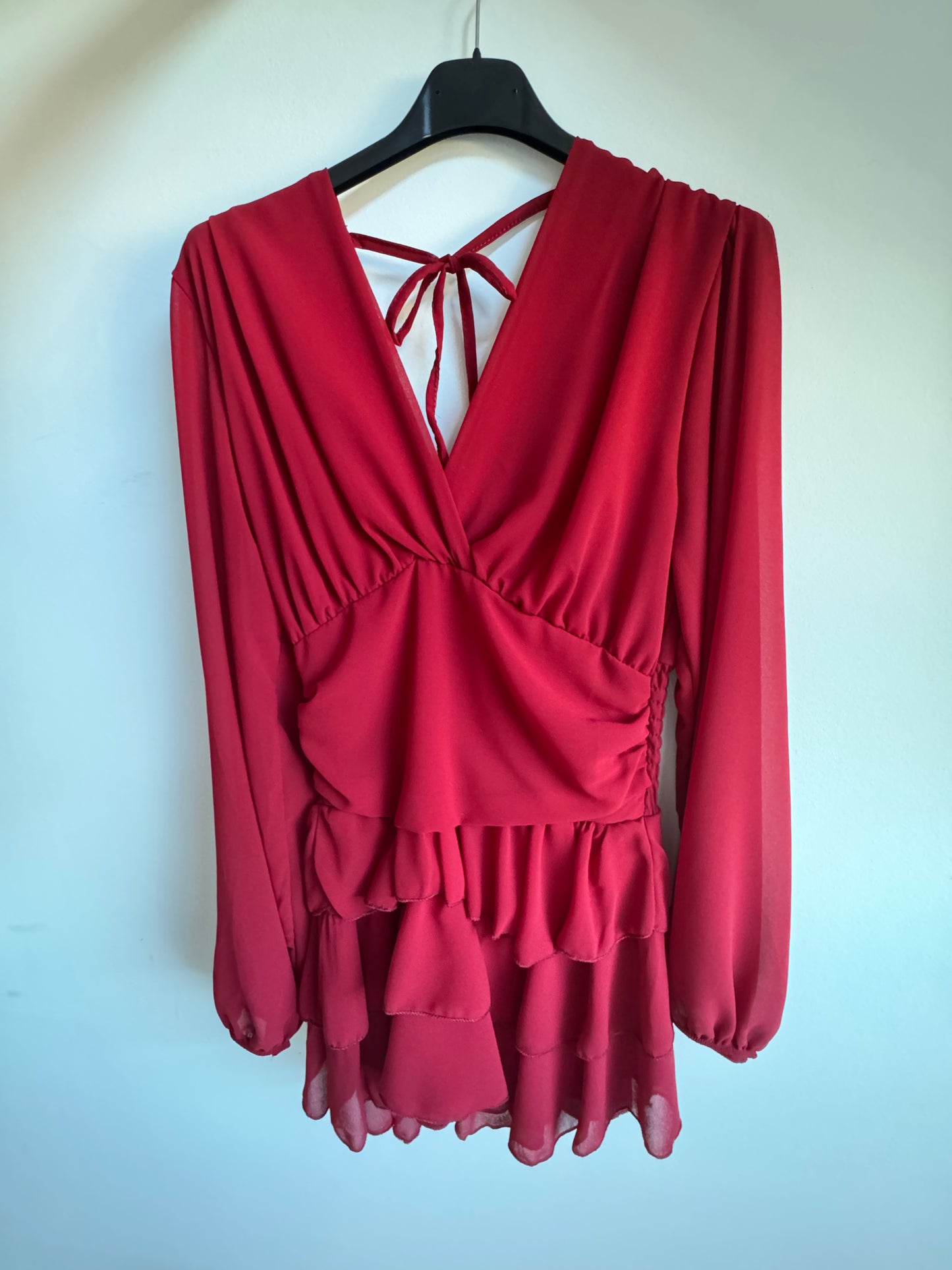 Volant Kleid