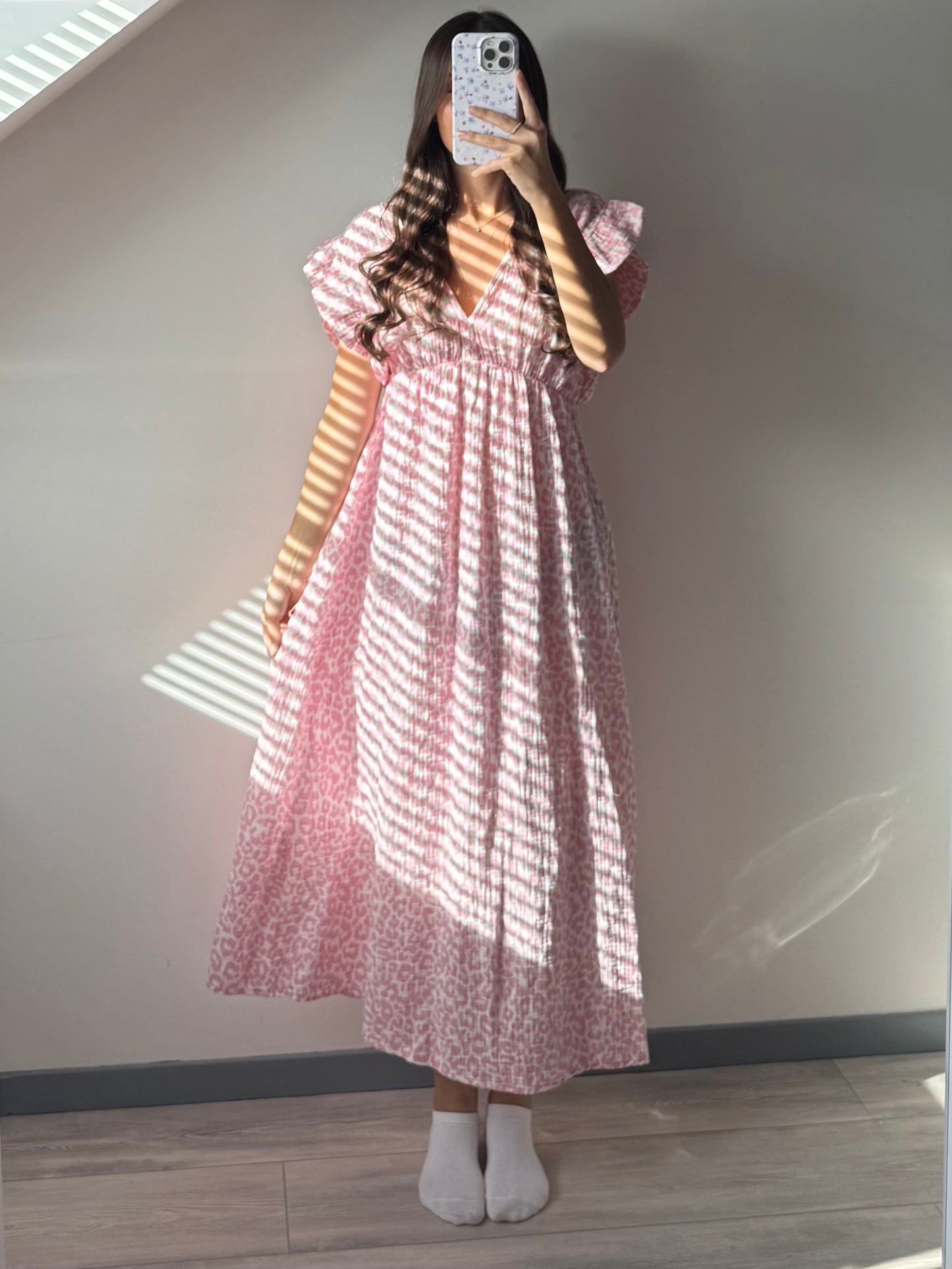 Maxikleid - Rosy Leo Dream