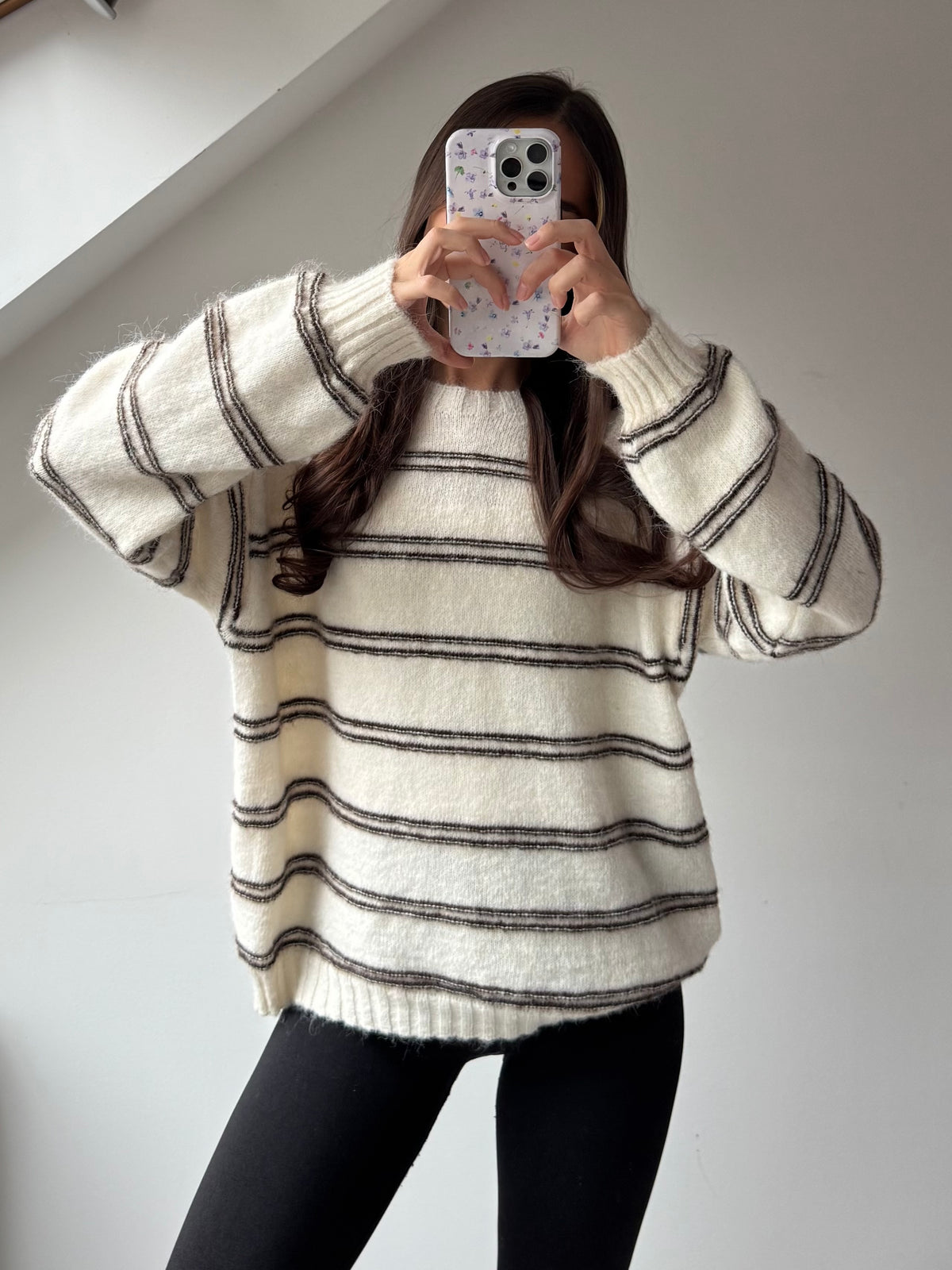 Gestreifter Pullover - Romi