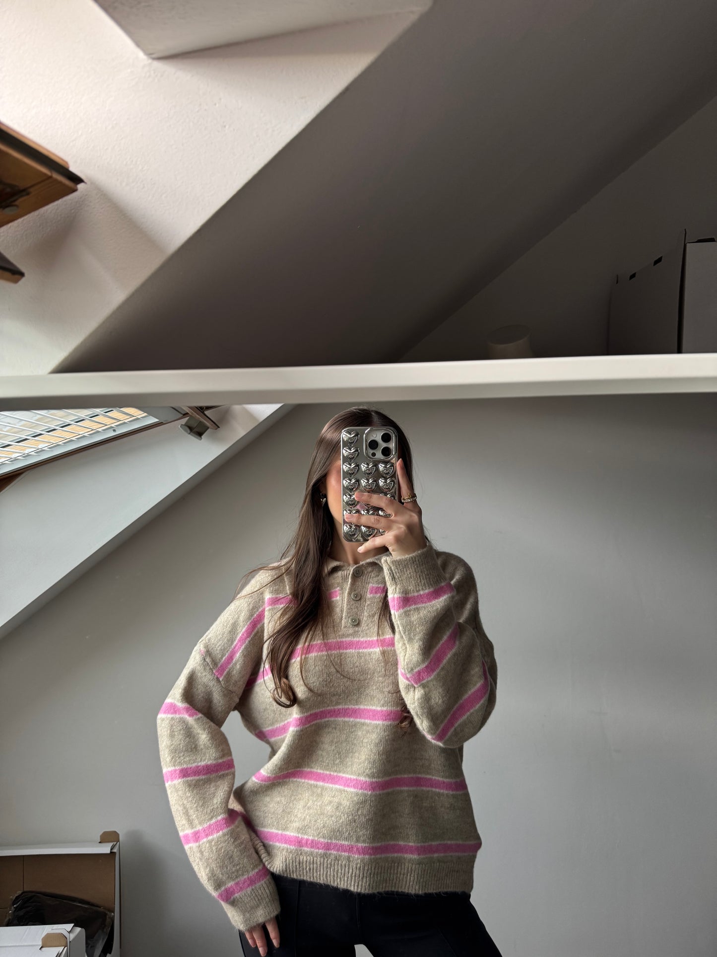 Pullover Kragenzauber