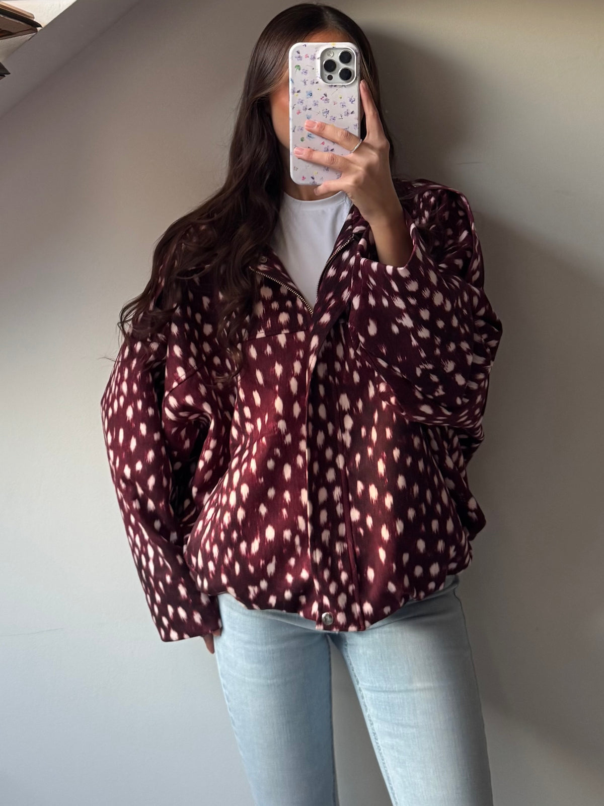 Kuschelige Bomberjacke Bambi