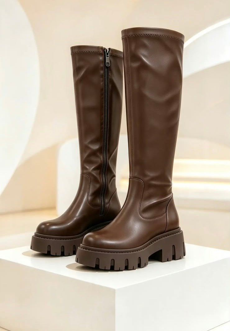 Stiefel mit extra elastischem Schaft