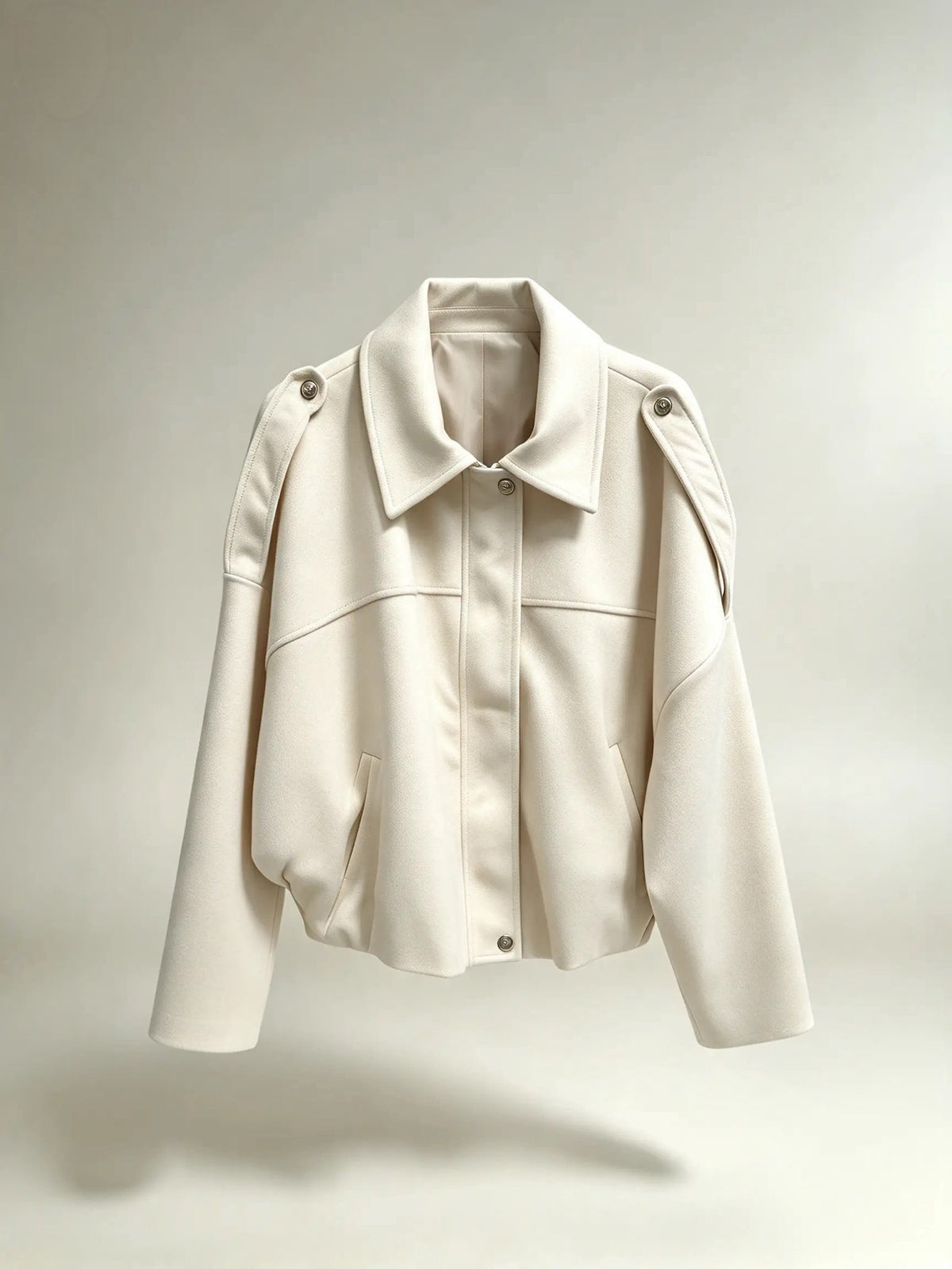 Soft Bomberjacke in Wildleder Optik