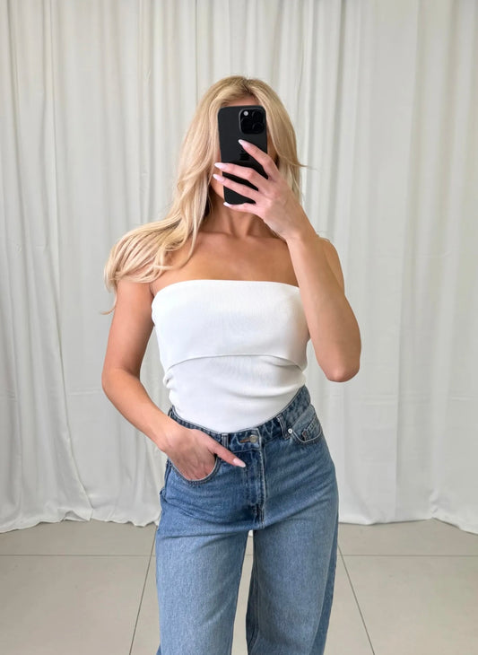 Bandeau Top - Weiß