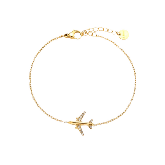 Armband Airplane Sparkle
