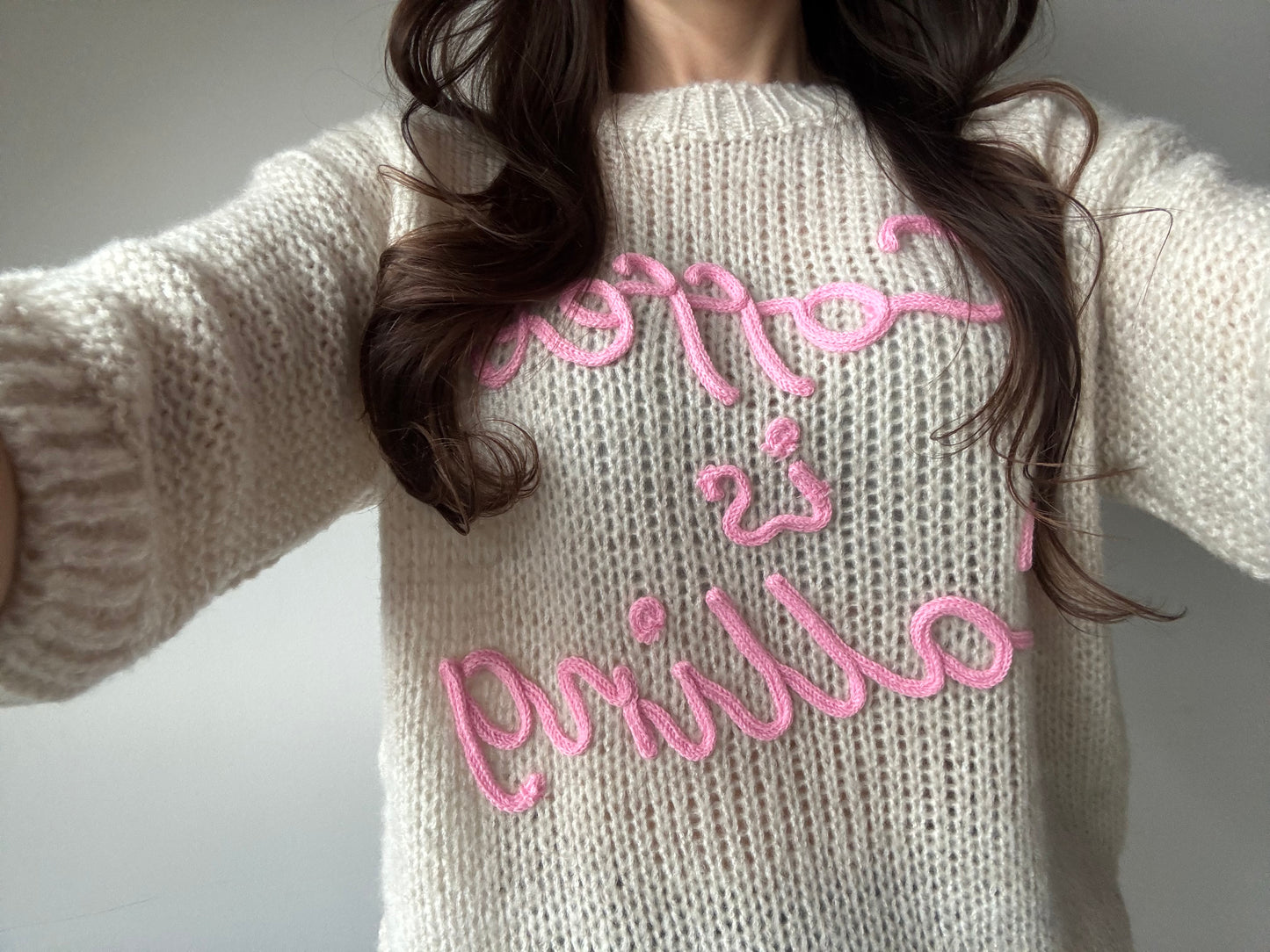 Strick Shirt - Coffee is calling