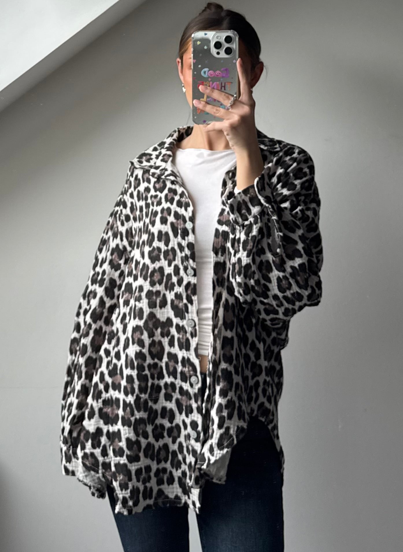 Musselin Bluse - Leo