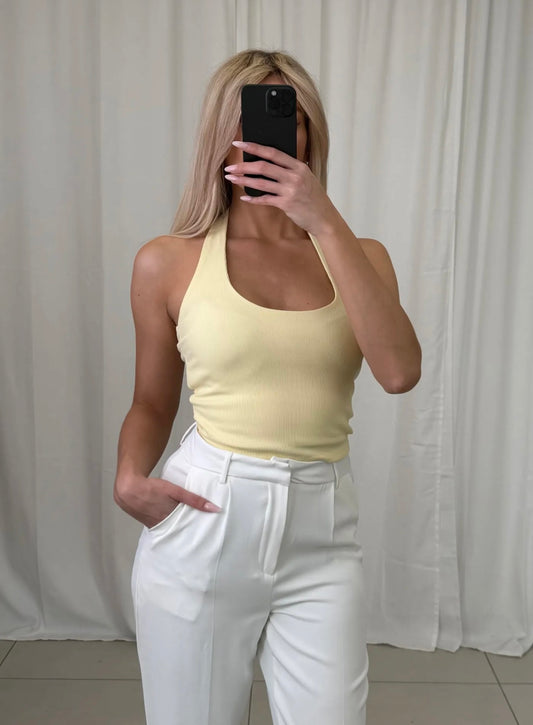 Stoffhose mit Ziernaht