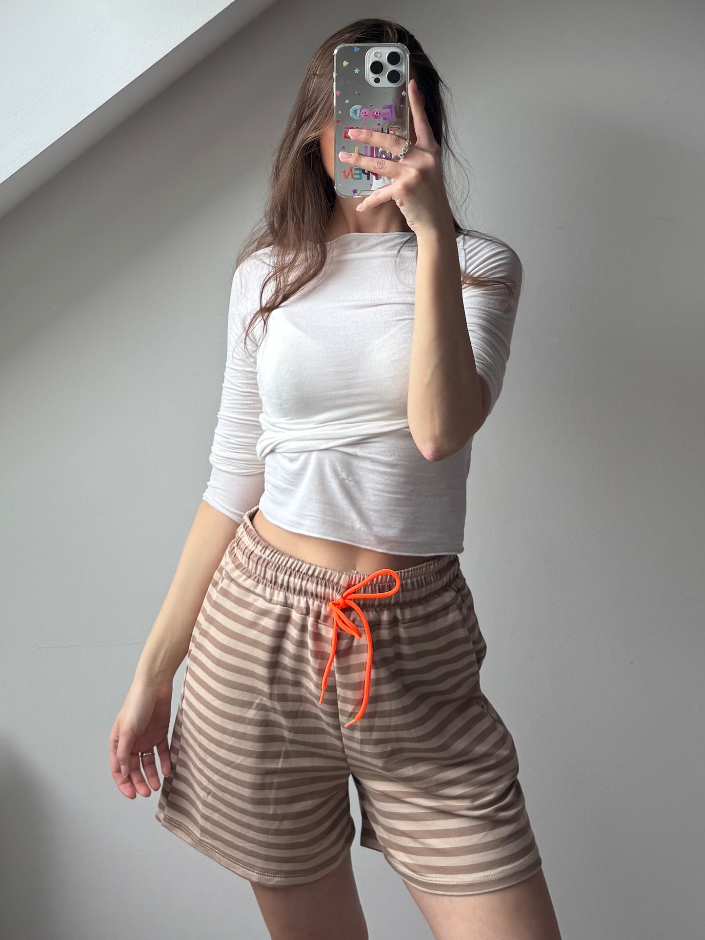 Kurze Hose - Big Stripes