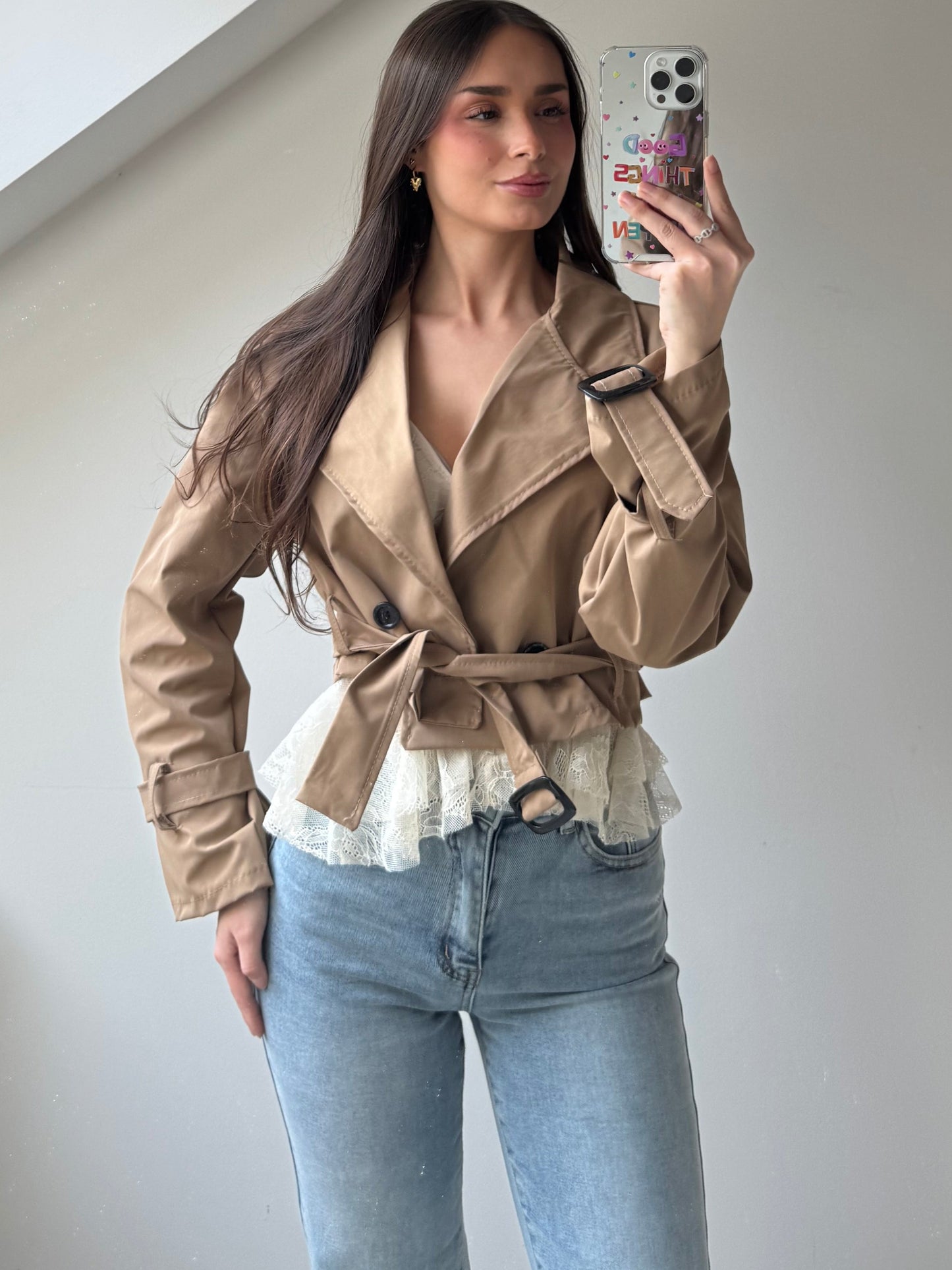 Cropped Trenchcoat
