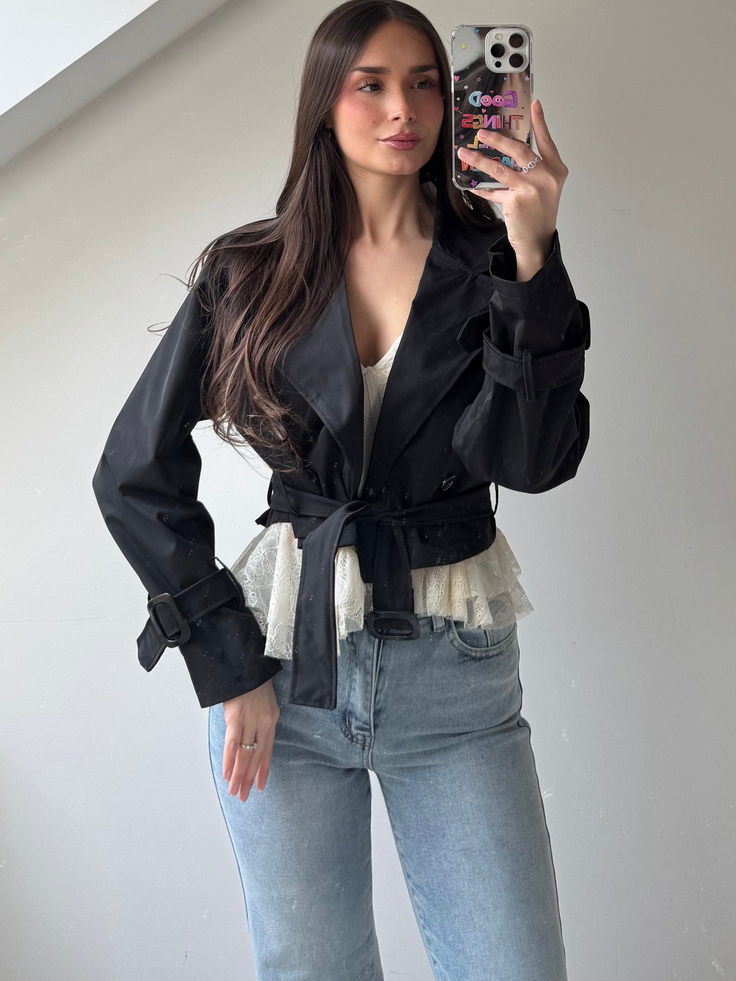 Cropped Trenchcoat