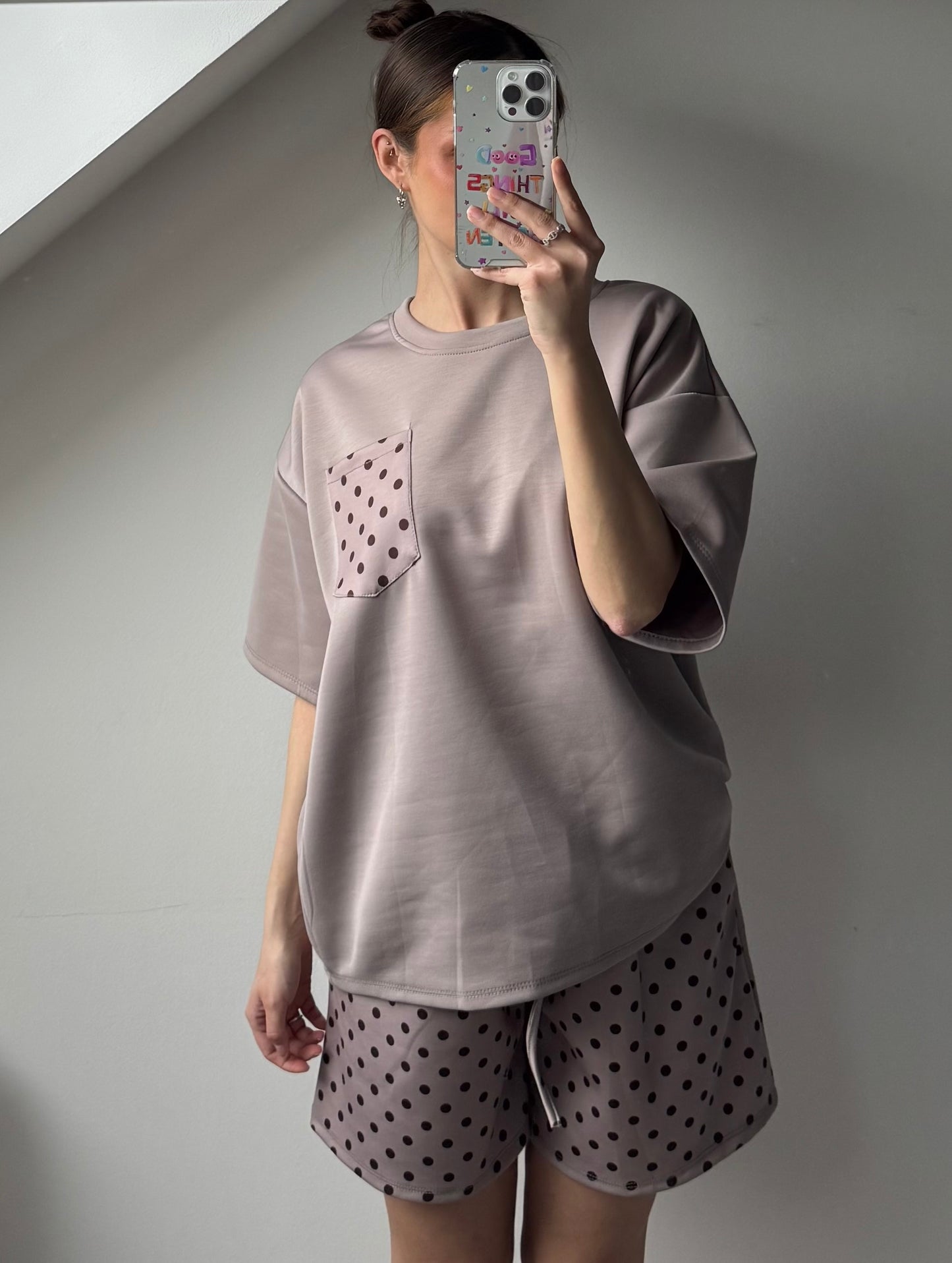 Set mit Pünktchen