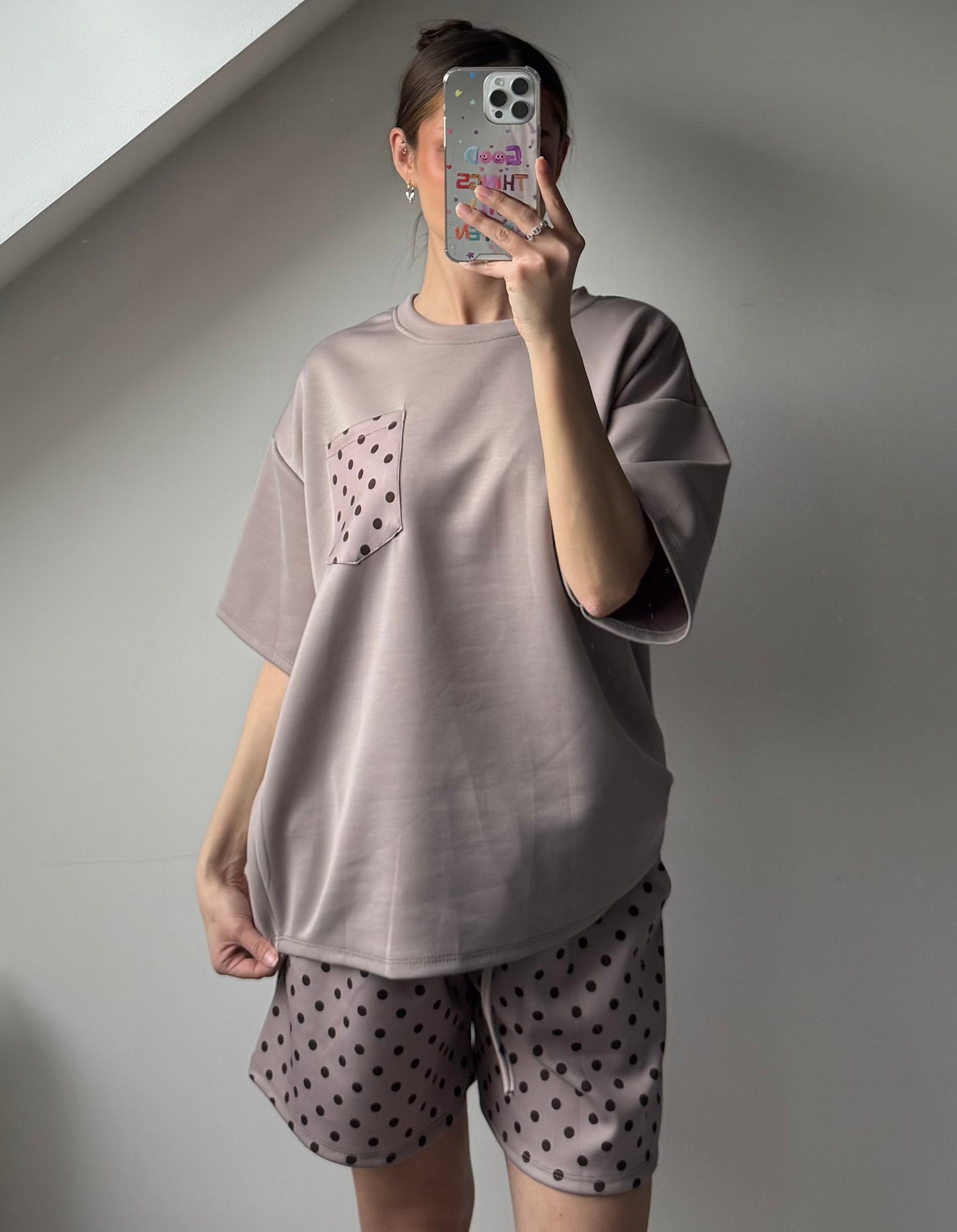 Set mit Pünktchen
