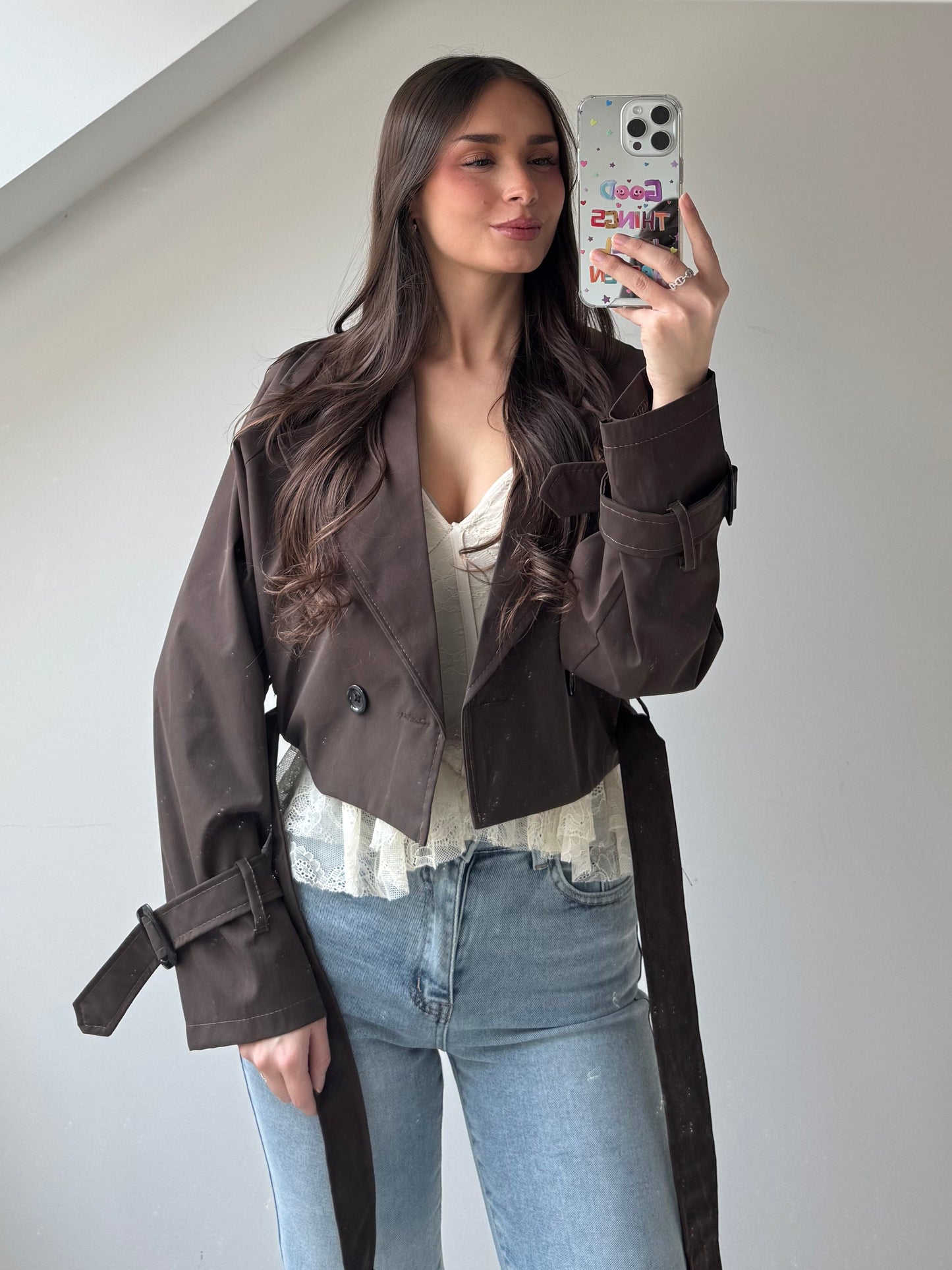 Cropped Trenchcoat