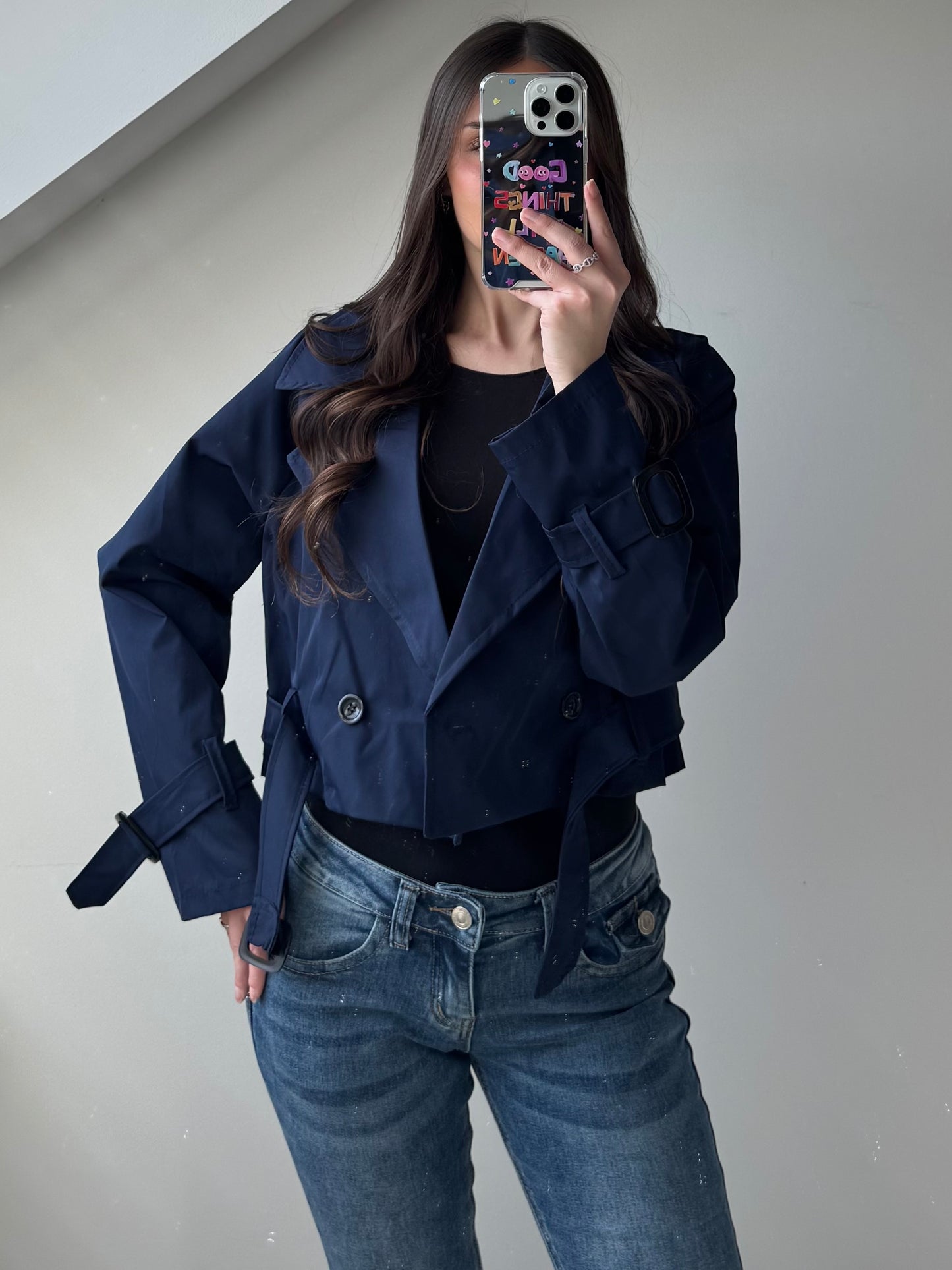 Cropped Trenchcoat