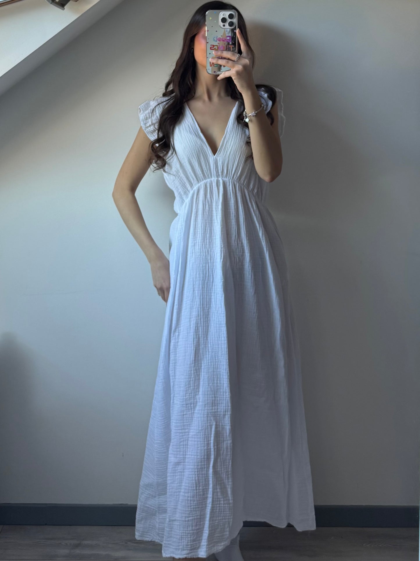 Maxi Kleid - Rüschenzauber