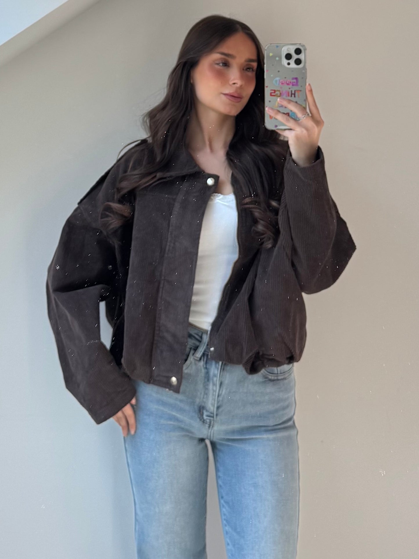 Cord Jacke