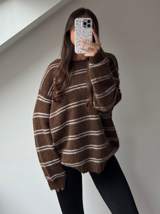 Gestreifter Pullover - Romi