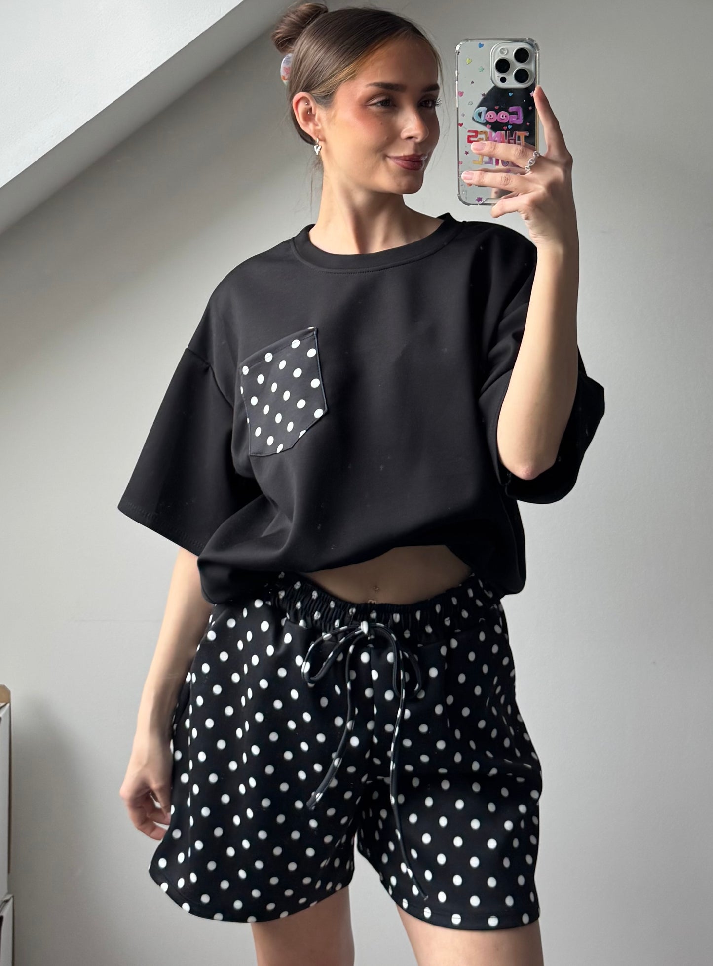 Set mit Pünktchen