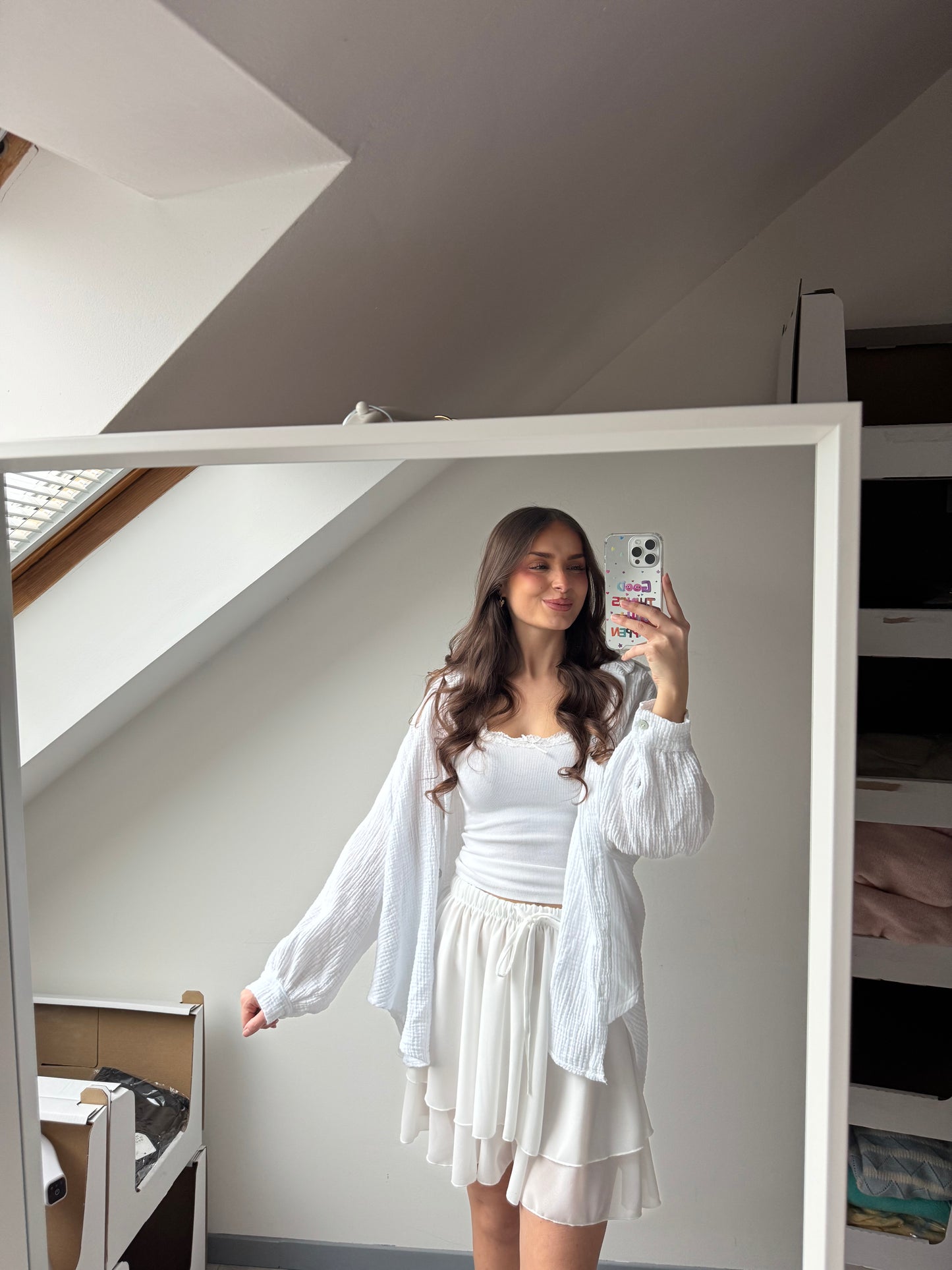 Musselin Hemd - Oversize Fit