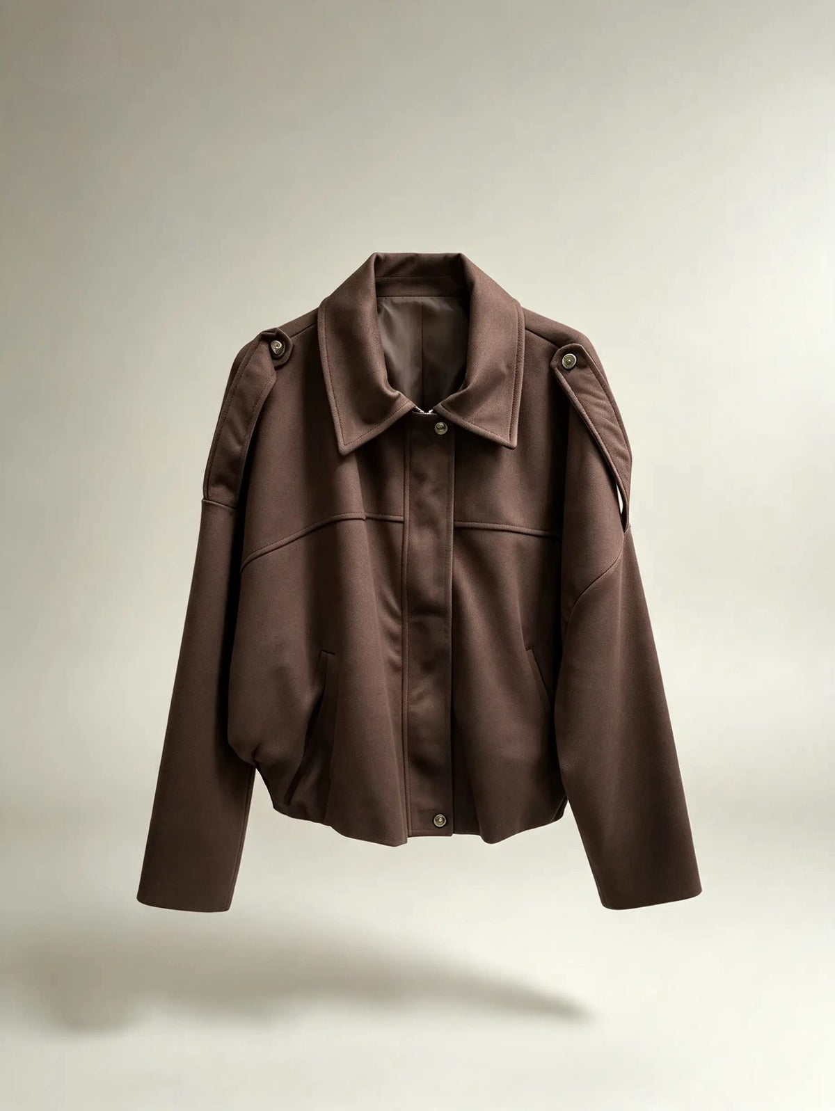 Soft Bomberjacke in Wildleder Optik