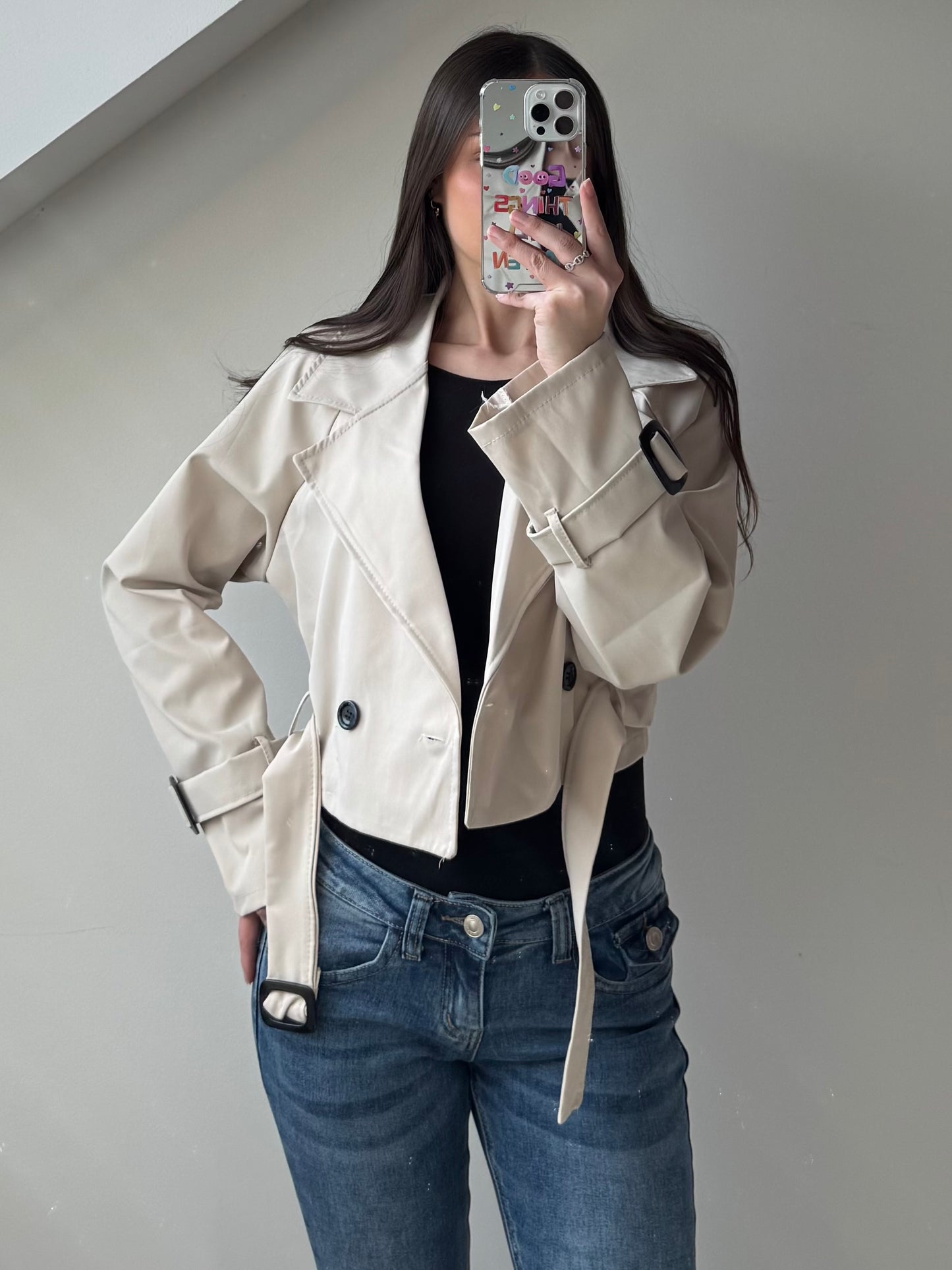 Cropped Trenchcoat