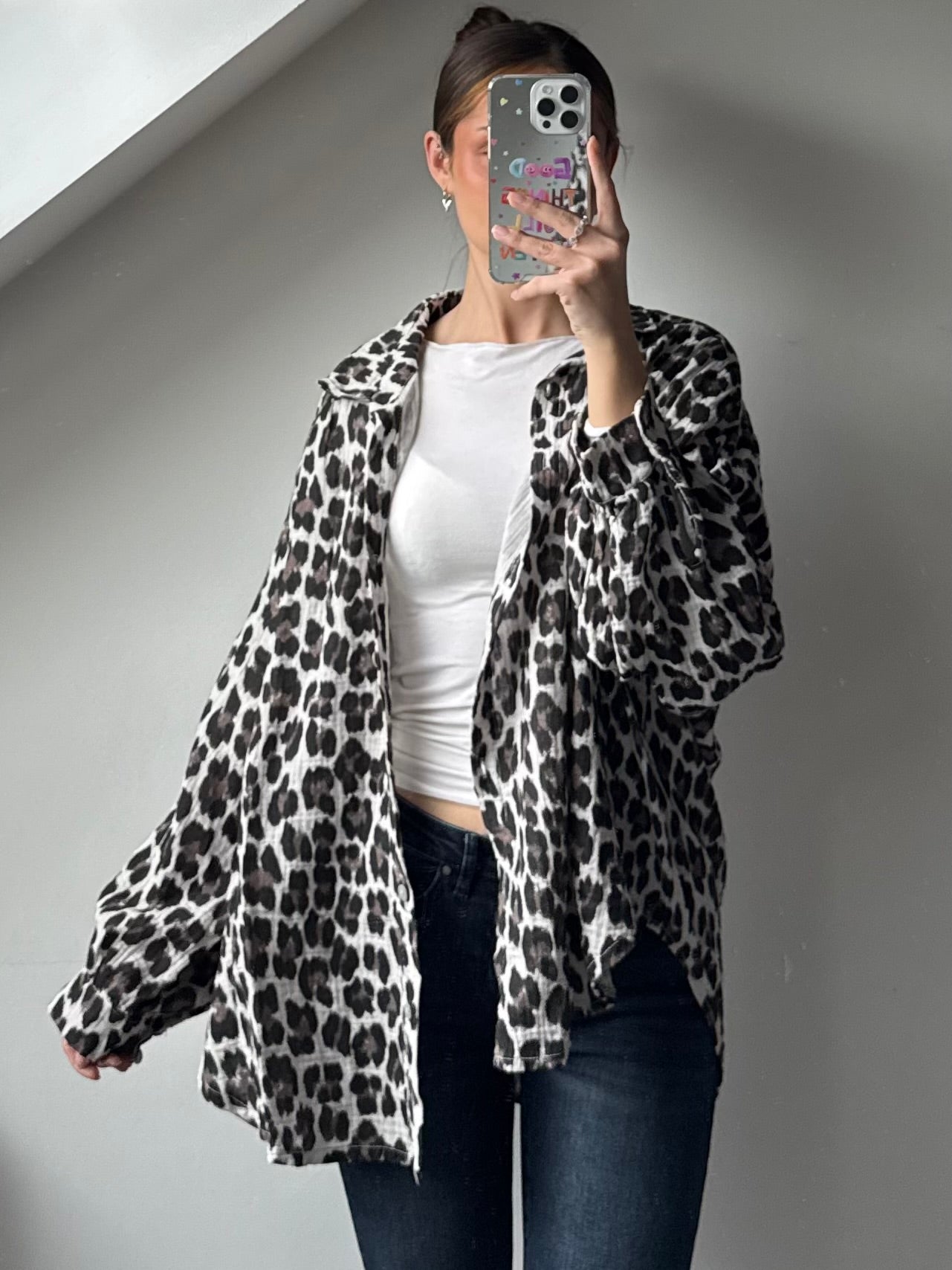 Musselin Bluse - Leo