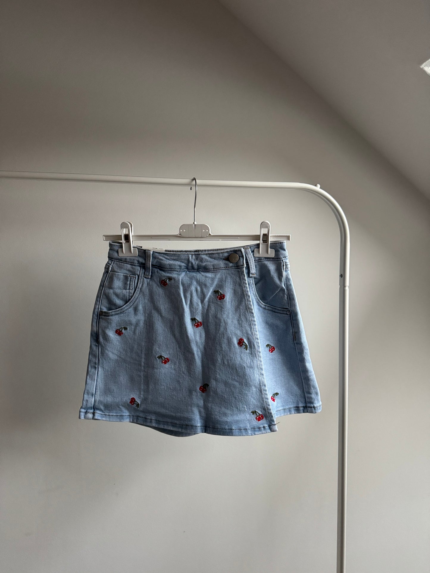 Jeans Hosenrock Cherry