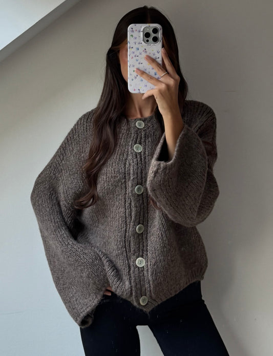 Cardi mit Knopfleiste