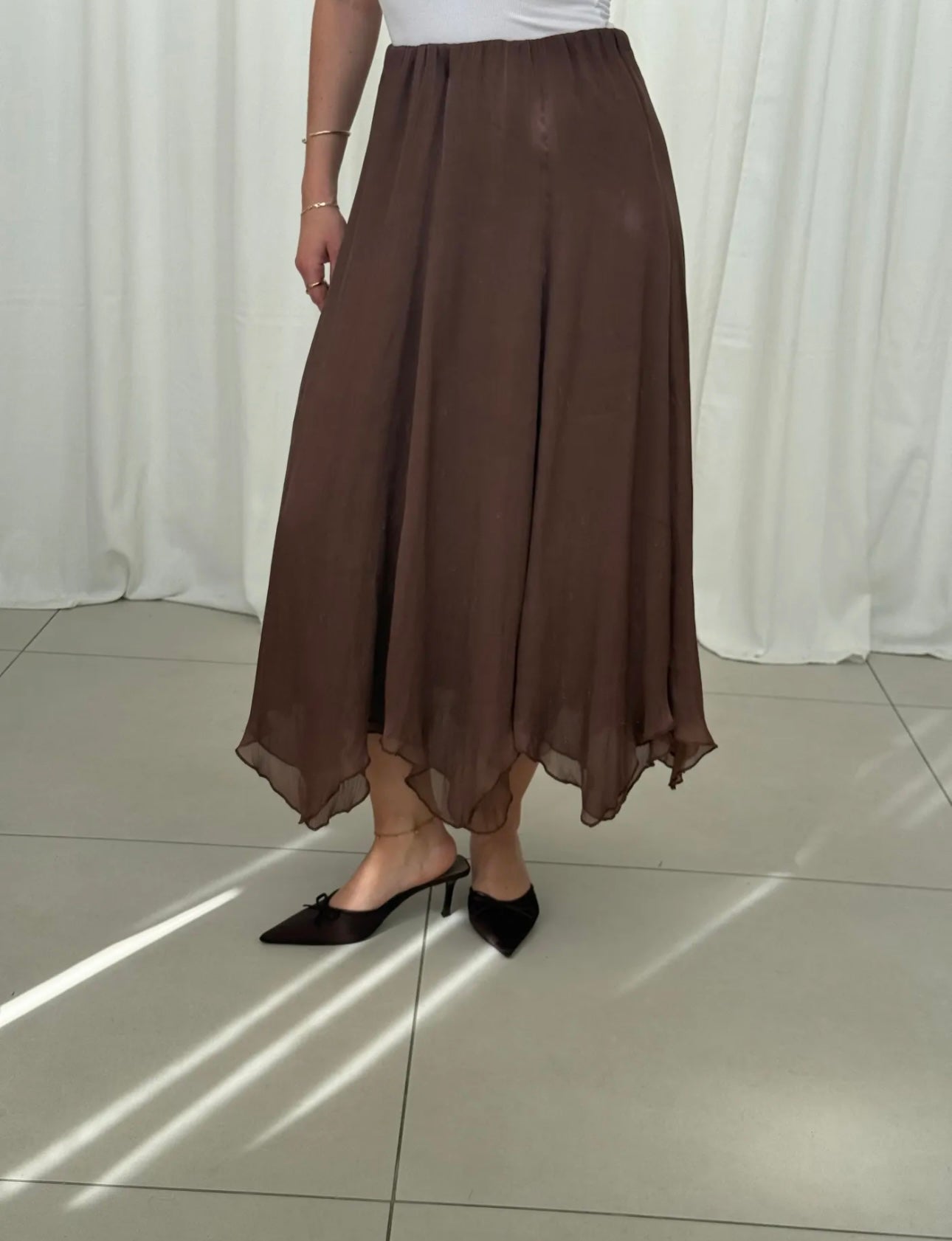 Maxi Rock - Velvet Brown
