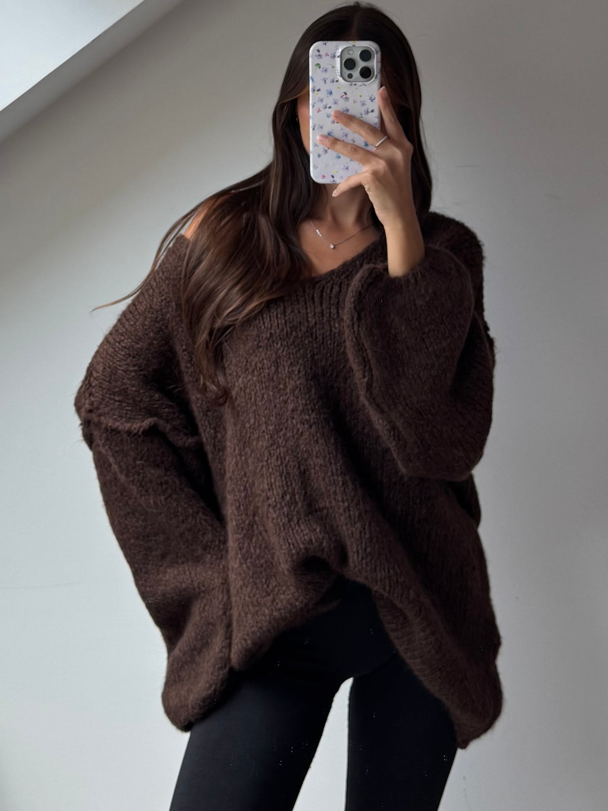 Pullover mit V-Ausschnitt