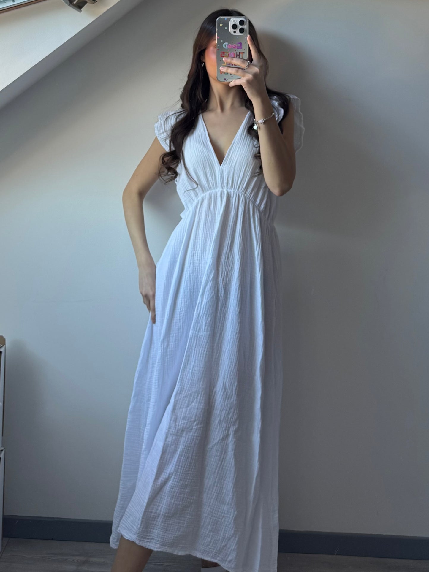 Maxi Kleid - Rüschenzauber