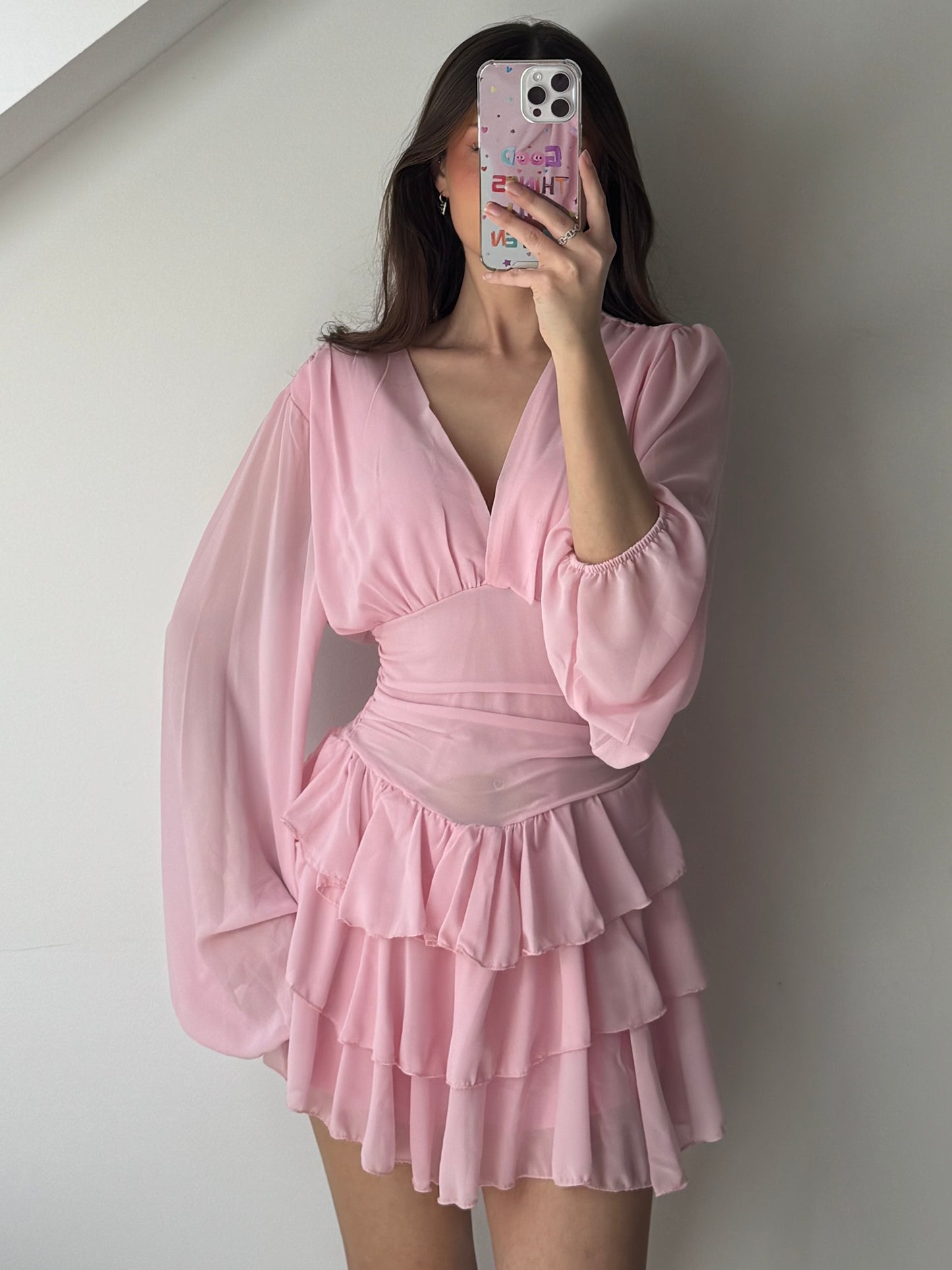 Volant Kleid