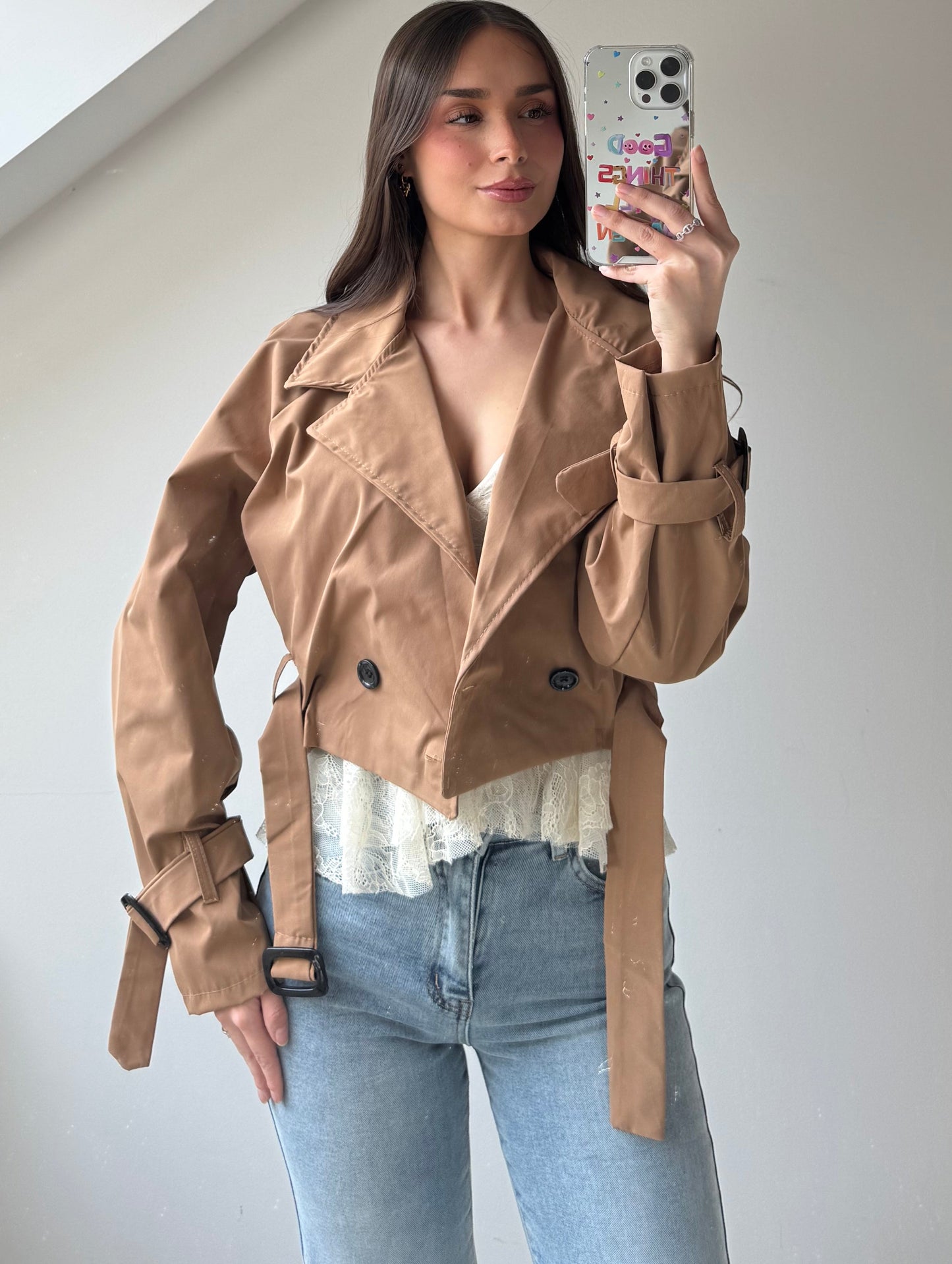 Cropped Trenchcoat