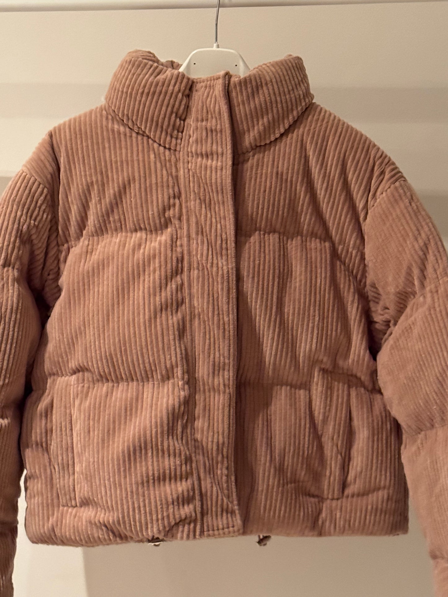 Caramel Cord - Puffer Jacket