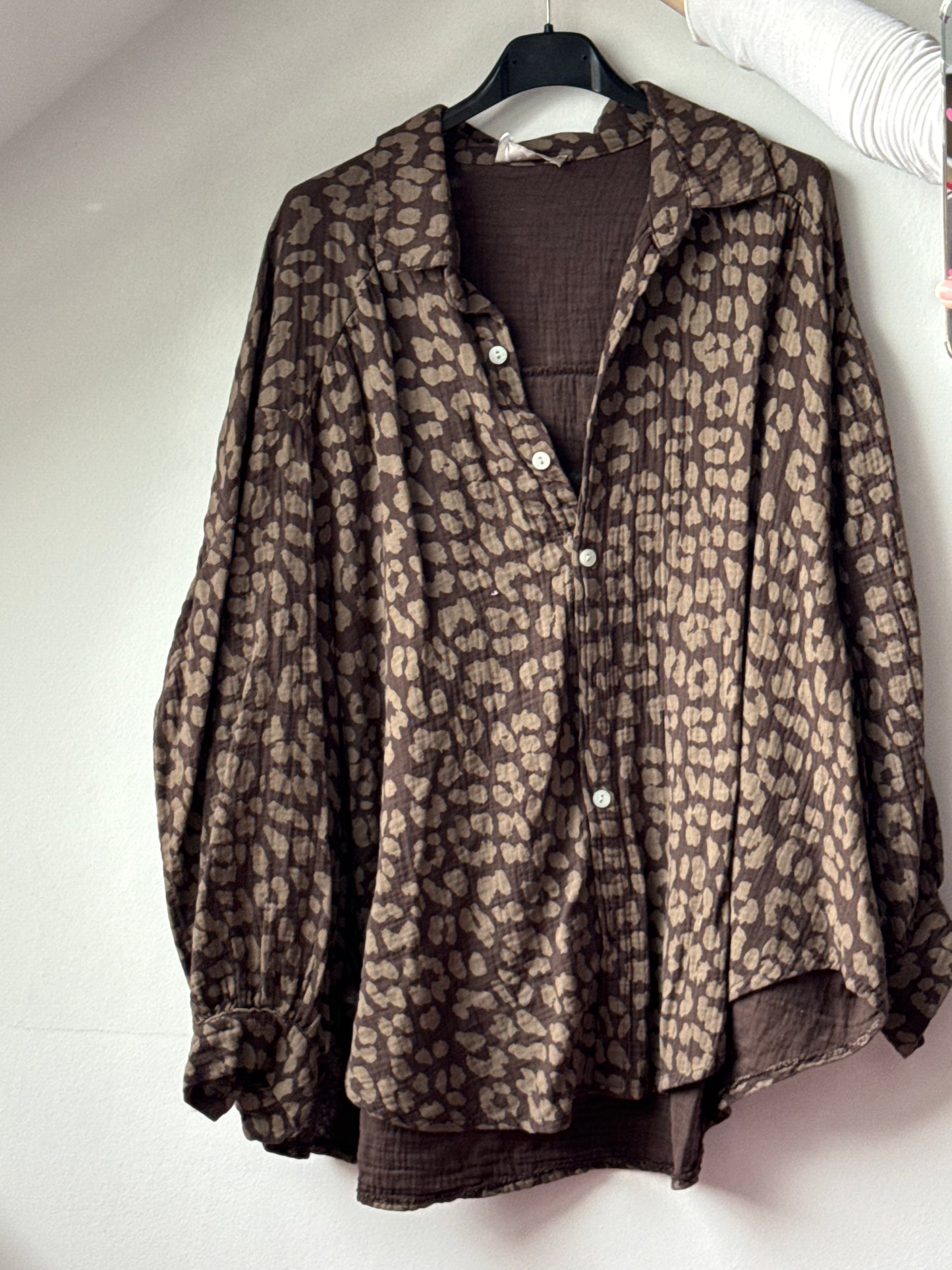 Musselin Bluse - Leo