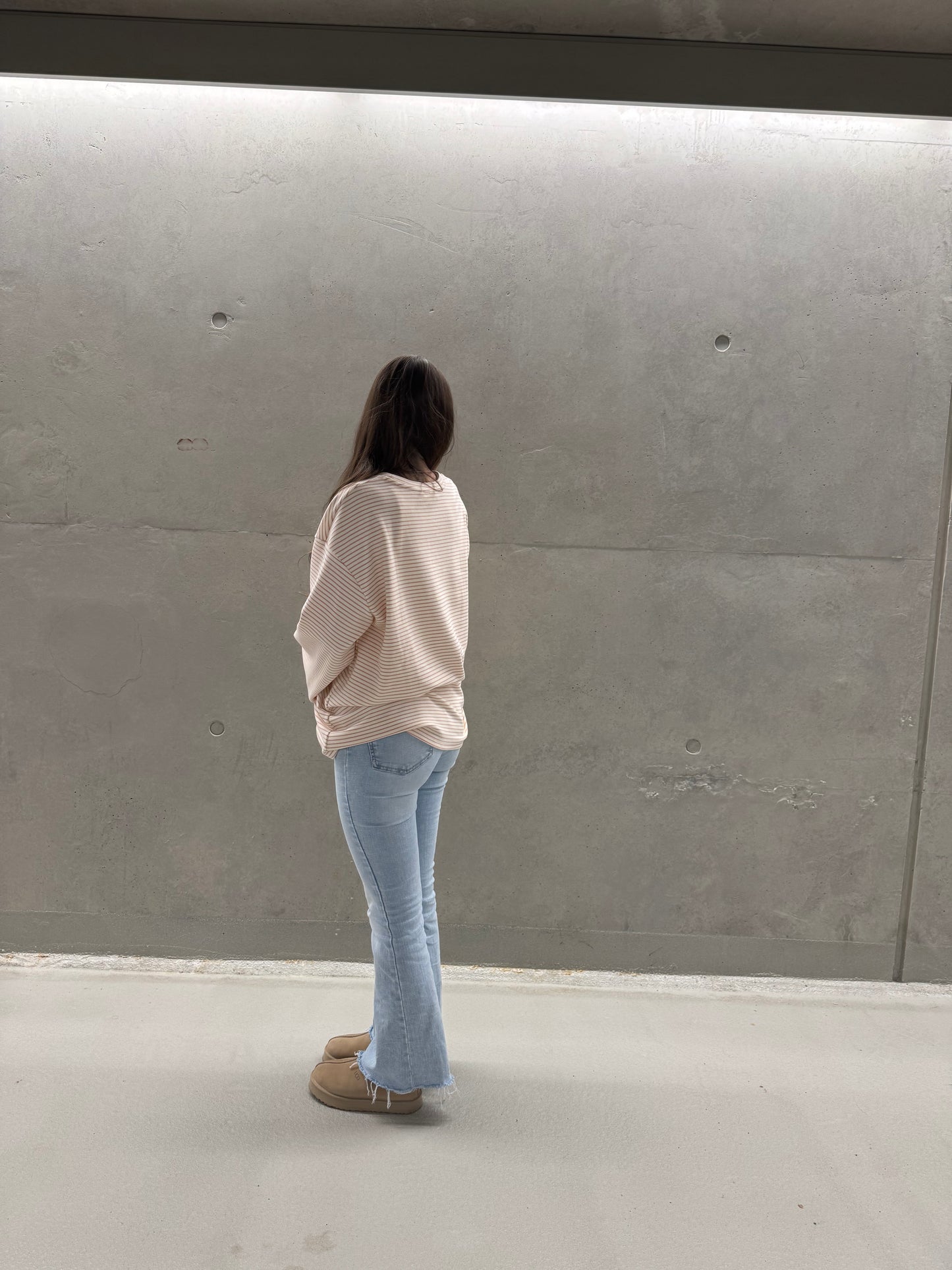 Oversize Longsleeve - Soft Stripe