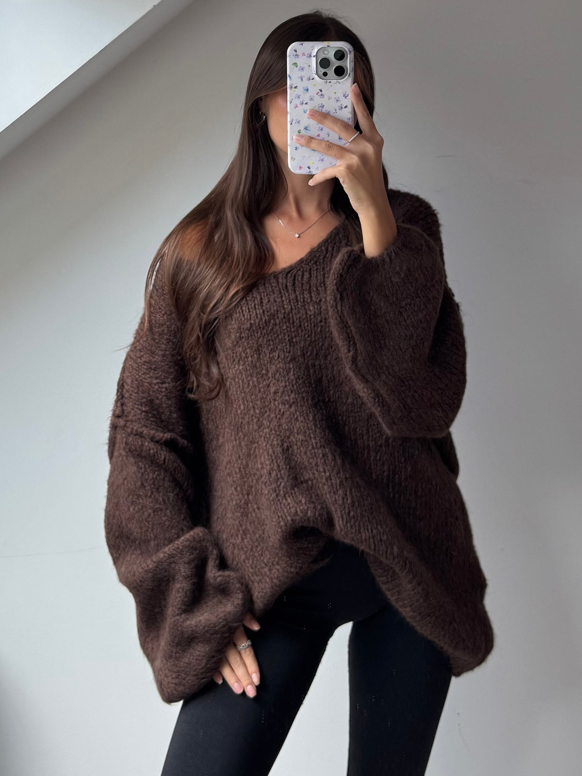 Pullover mit V-Ausschnitt