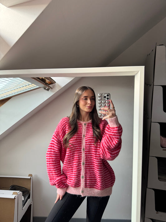 Oversize Cardi - Stripes