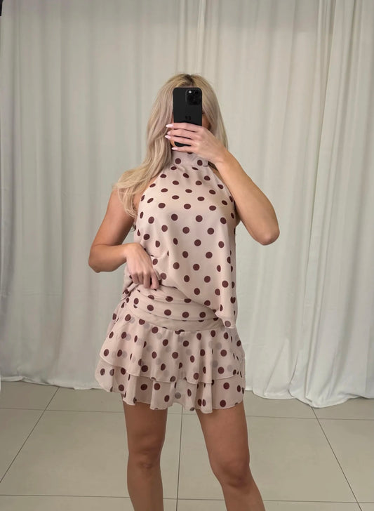 Satin Rock - Polka Dots