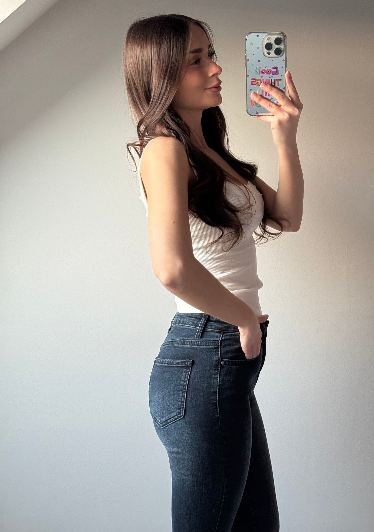 Flare Fit Jeans - Dunkelblau