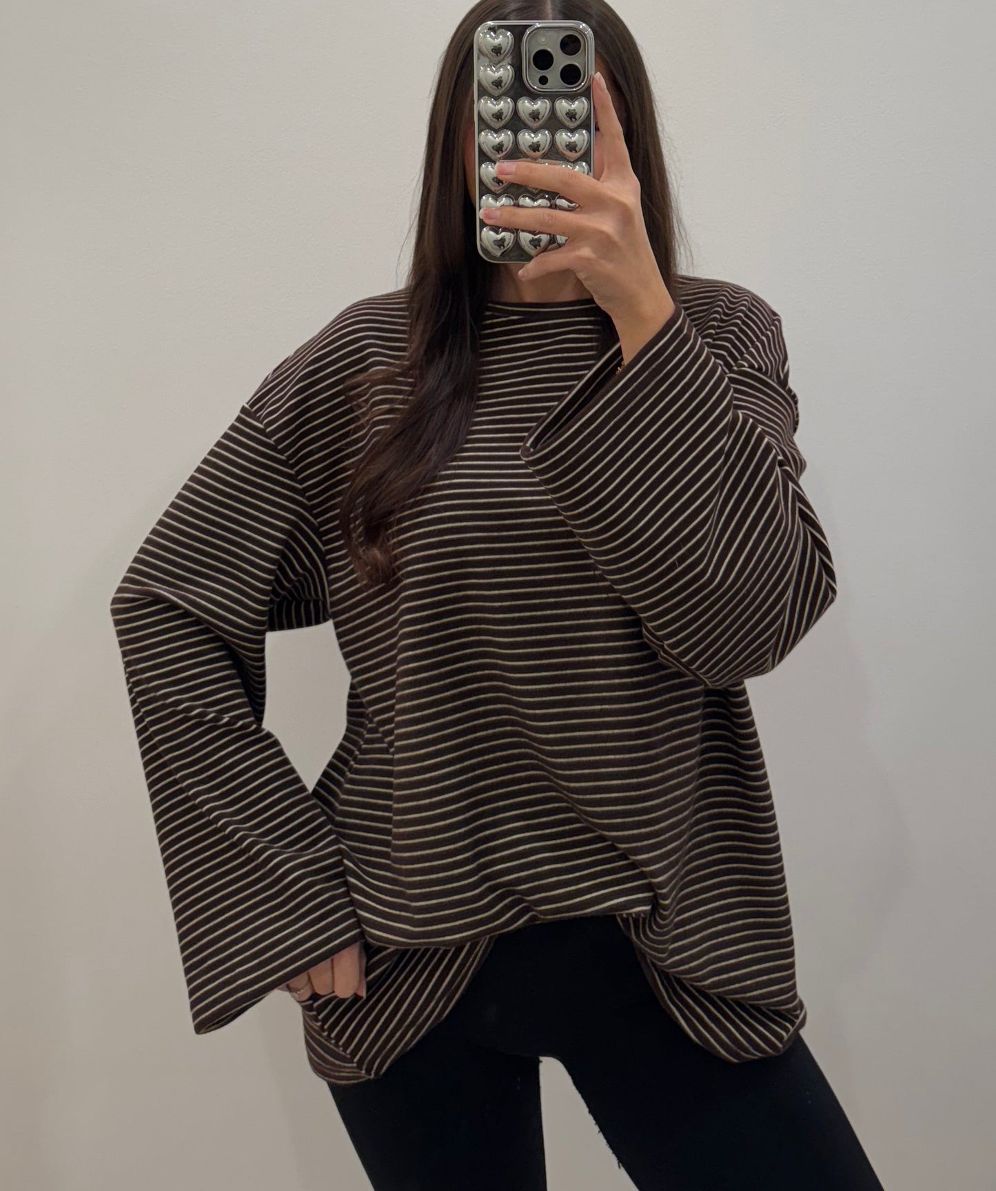 Oversize Longsleeve - Soft Stripe